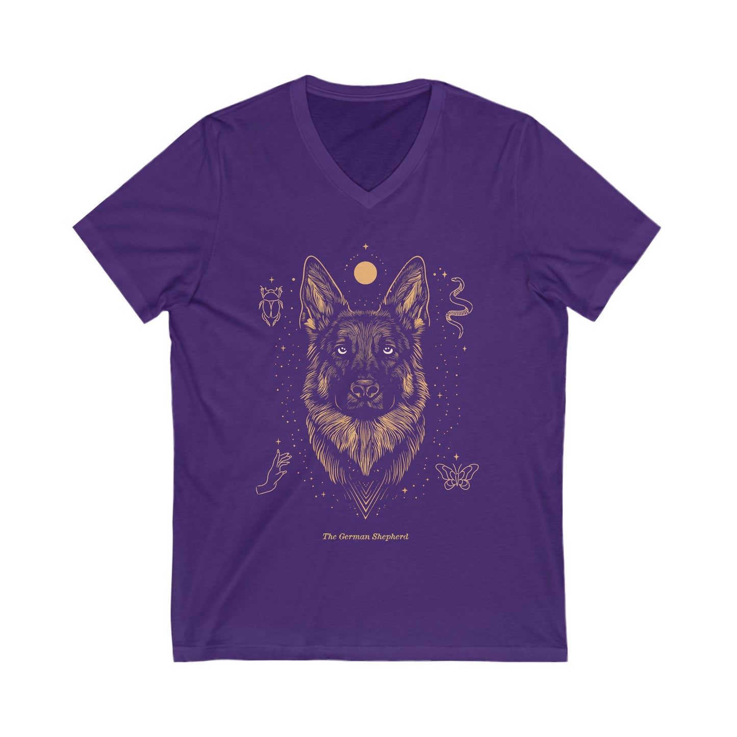 flatlay-german_shepherd-mystic-t_shirt-purple