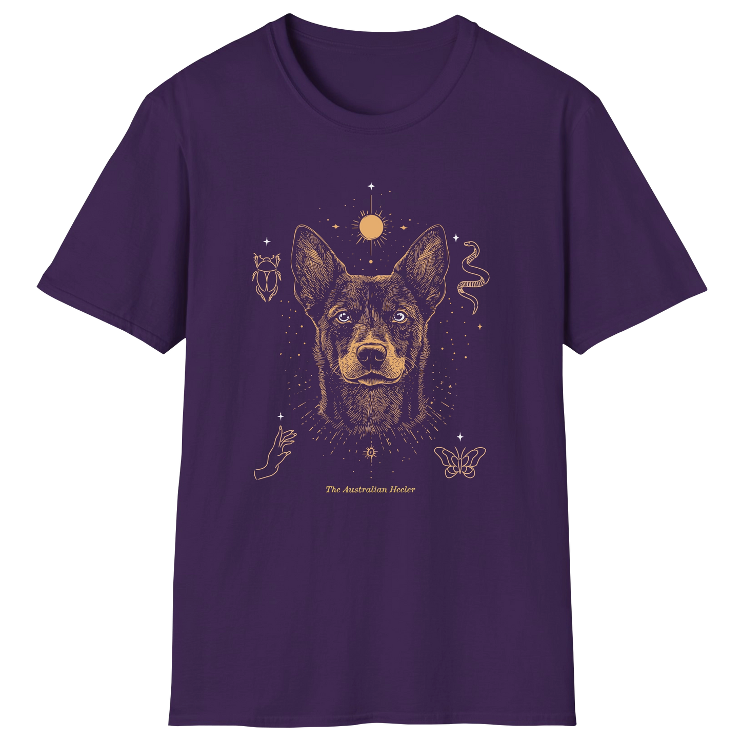 flatlay-australian_cattle_dog-mystic-t_shirt-purple