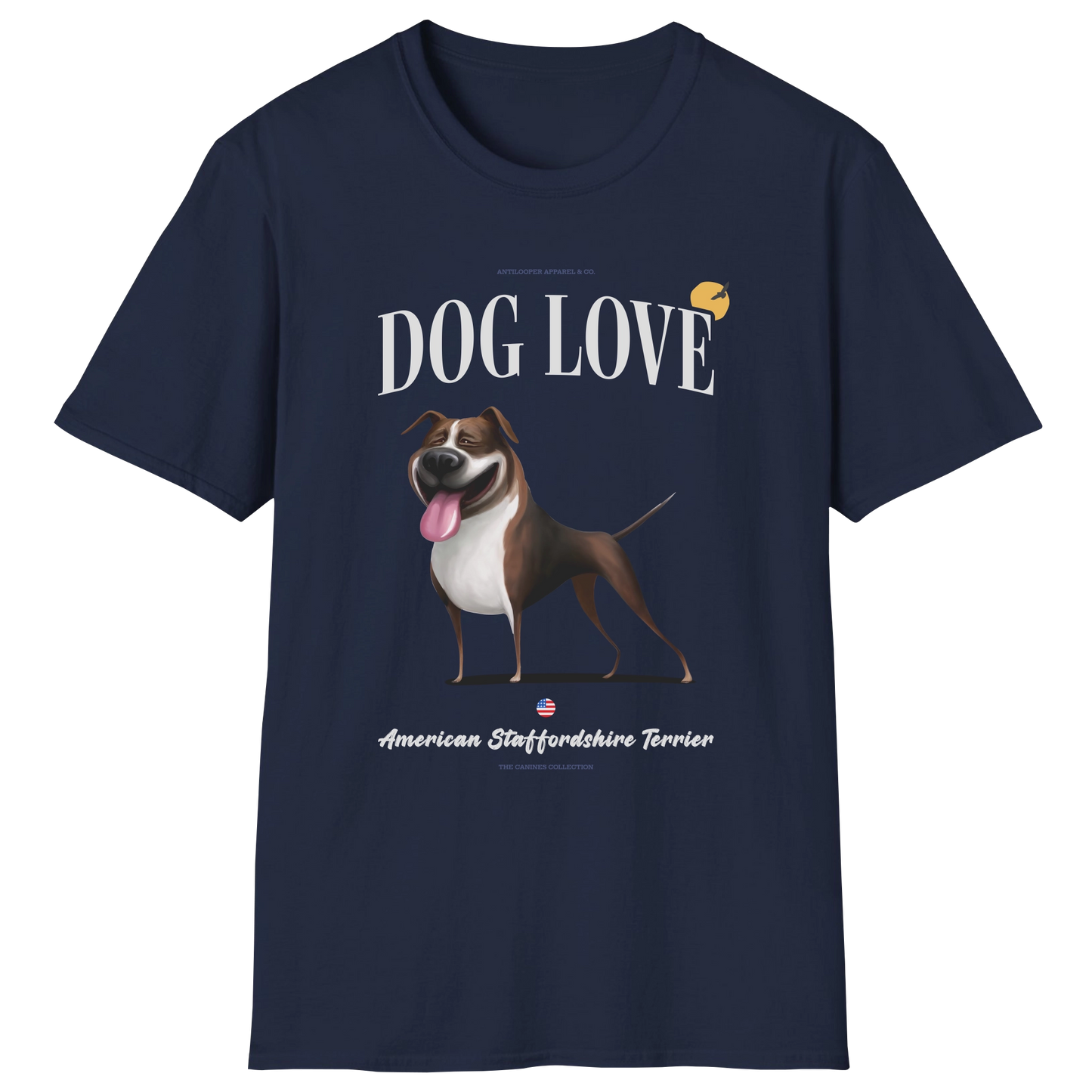 flatlay-canines-american_staffordshire_terrier-red-dog_love-t_shirt-navy
