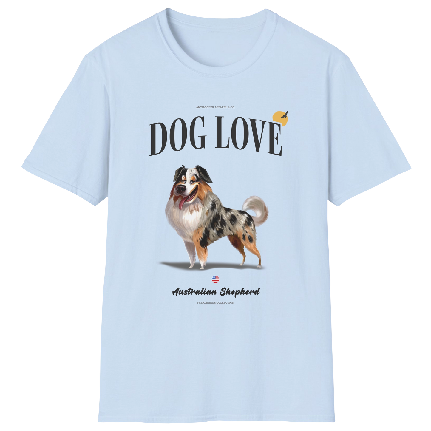 flatlay-canines-australian_shepherd-blue_merle-dog_love-t_shirt-light_blue
