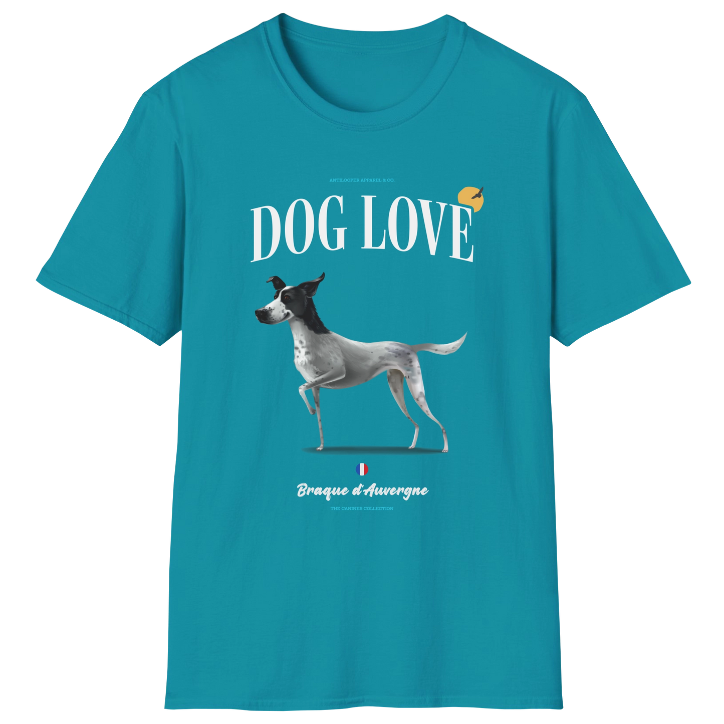 flatlay-canines-auvergne_pointer-white_black-dog_love-t_shirt-tropical_blue