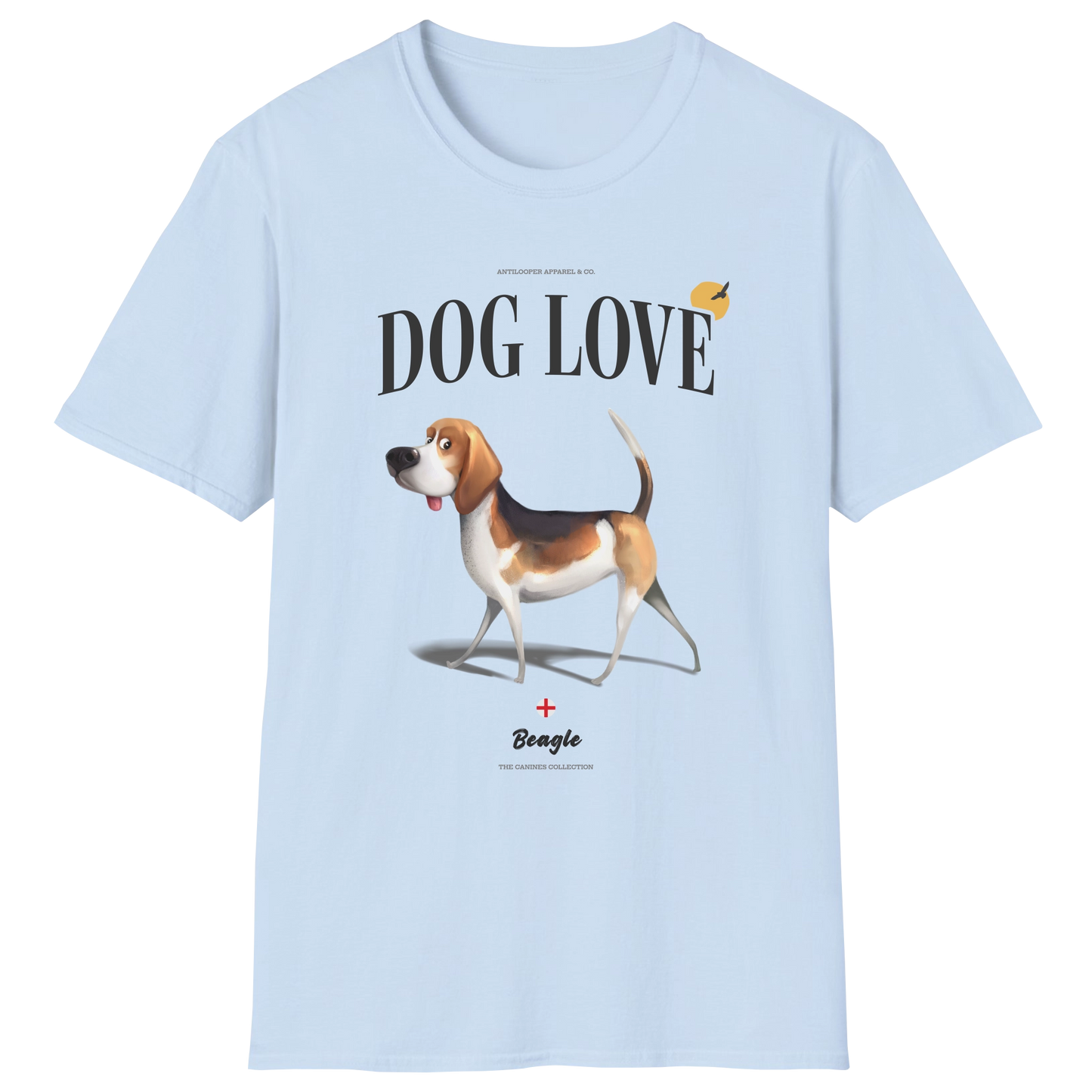 flatlay-canines-beagle-black_tan_white-dog_love-t_shirt-light_blue