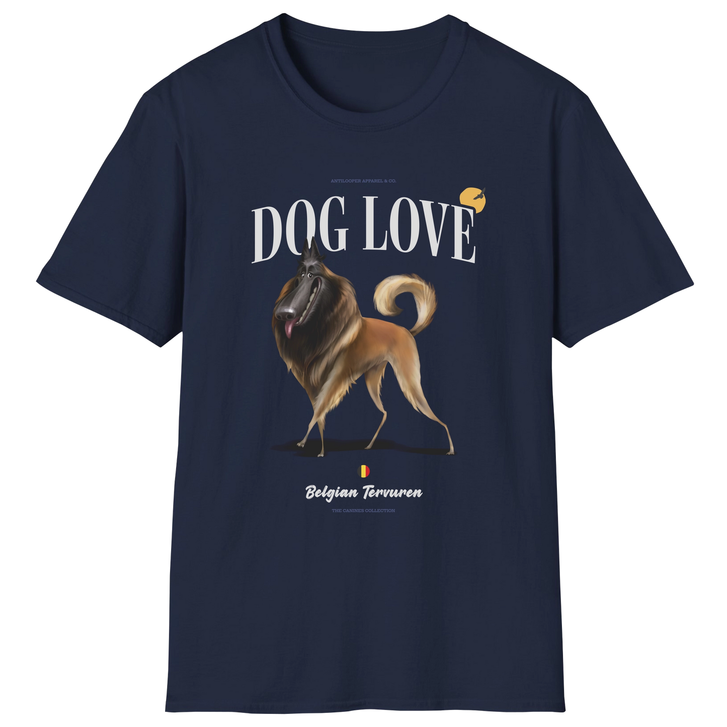 flatlay-canines-belgian_tervuren-sable-dog_love-t_shirt-navy