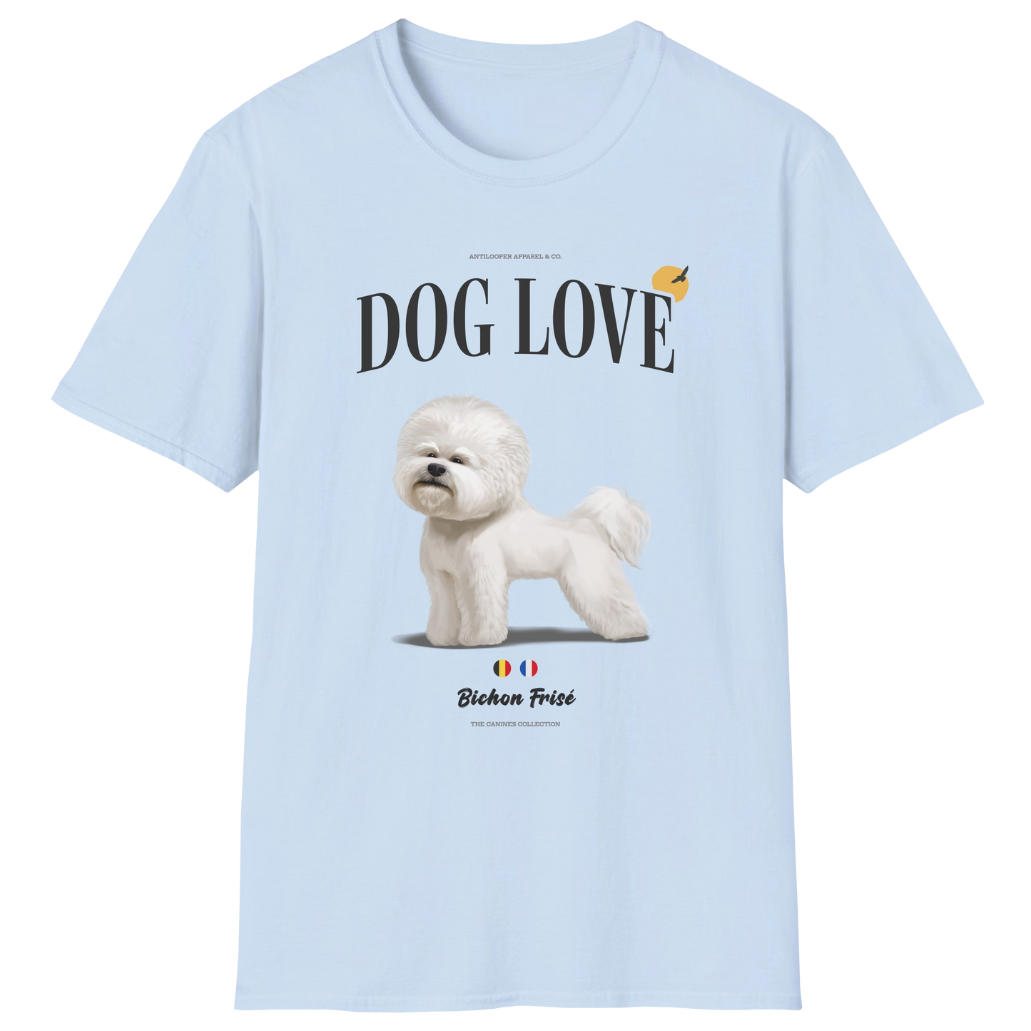 flatlay-canines-bichon_frise-white-dog_love-t_shirt-light_blue