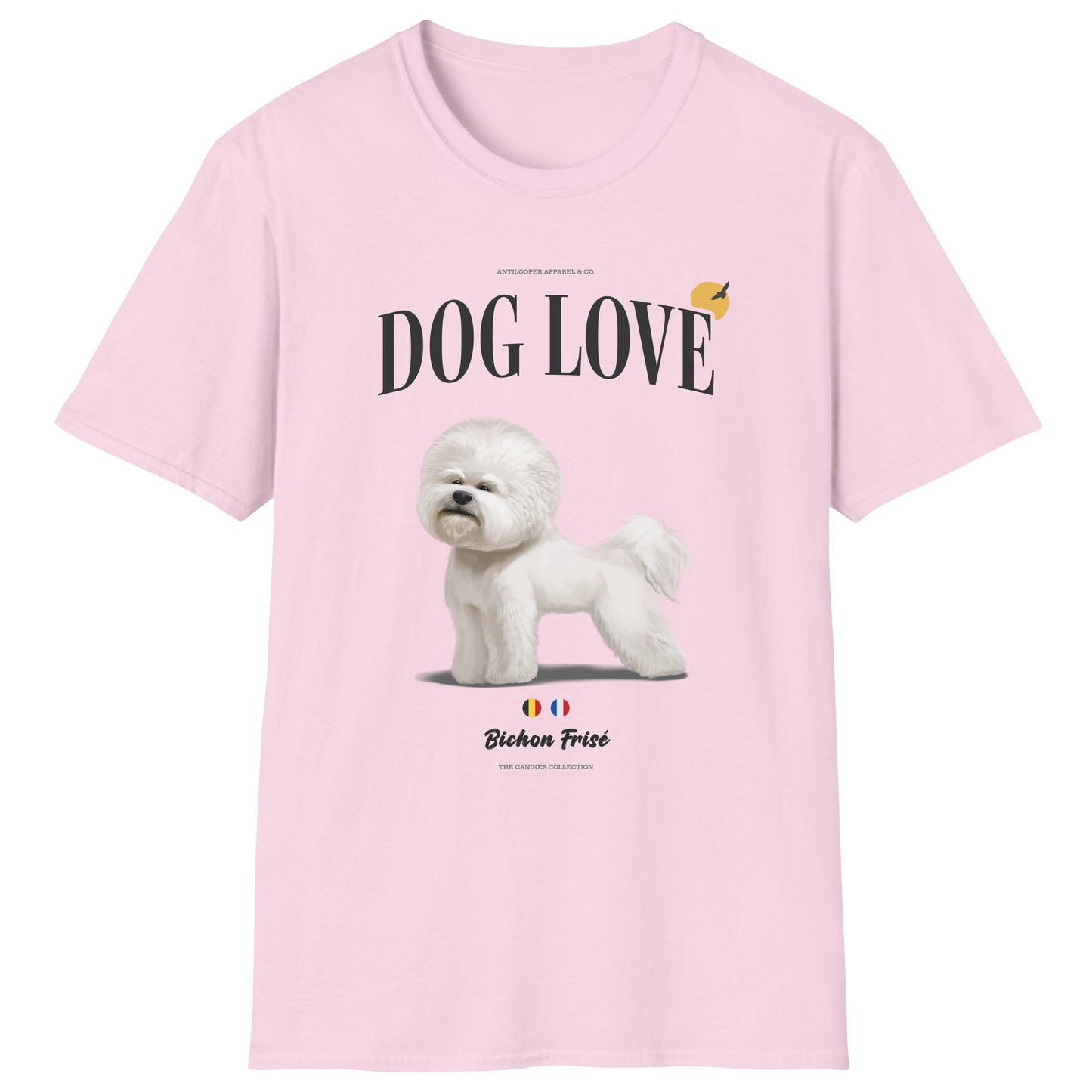 flatlay-canines-bichon_frise-white-dog_love-t_shirt-light_pink