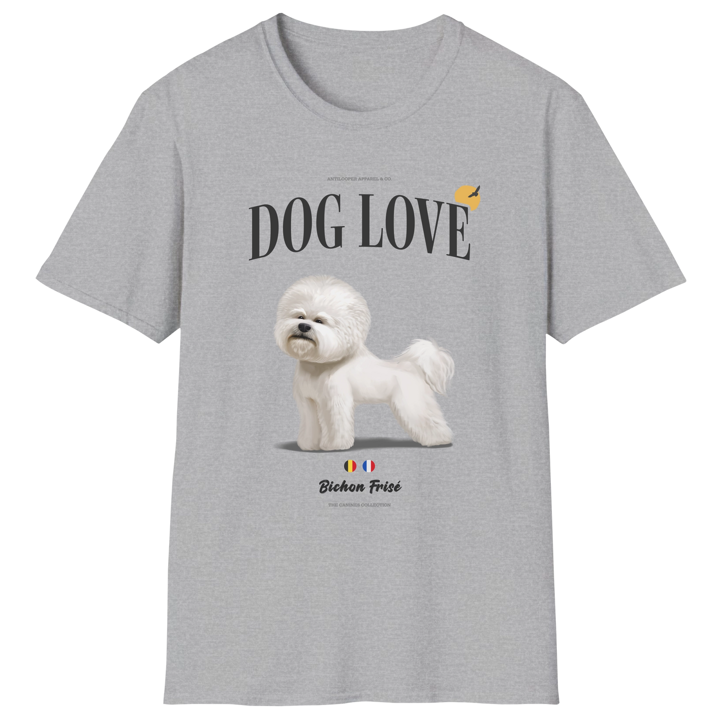 flatlay-canines-bichon_frise-white-dog_love-t_shirt-sport_grey