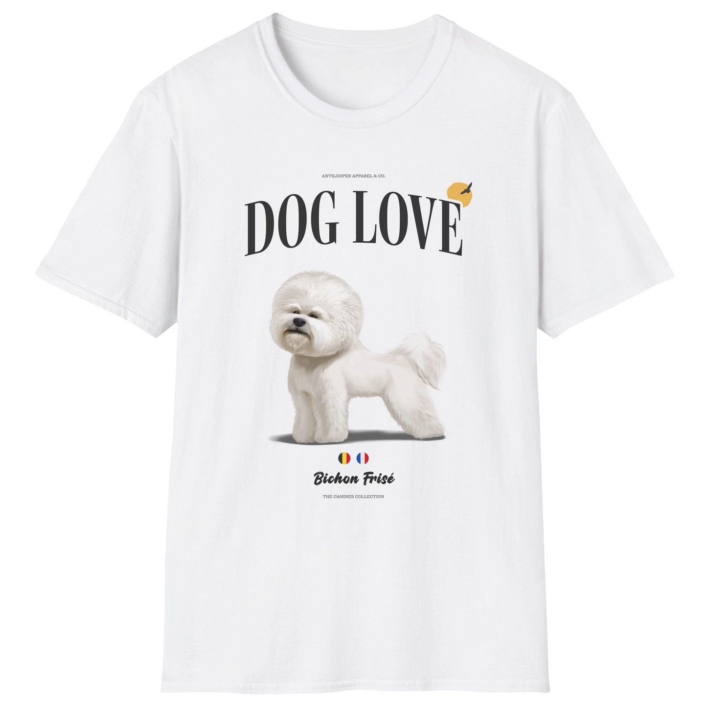 flatlay-canines-bichon_frise-white-dog_love-t_shirt-white