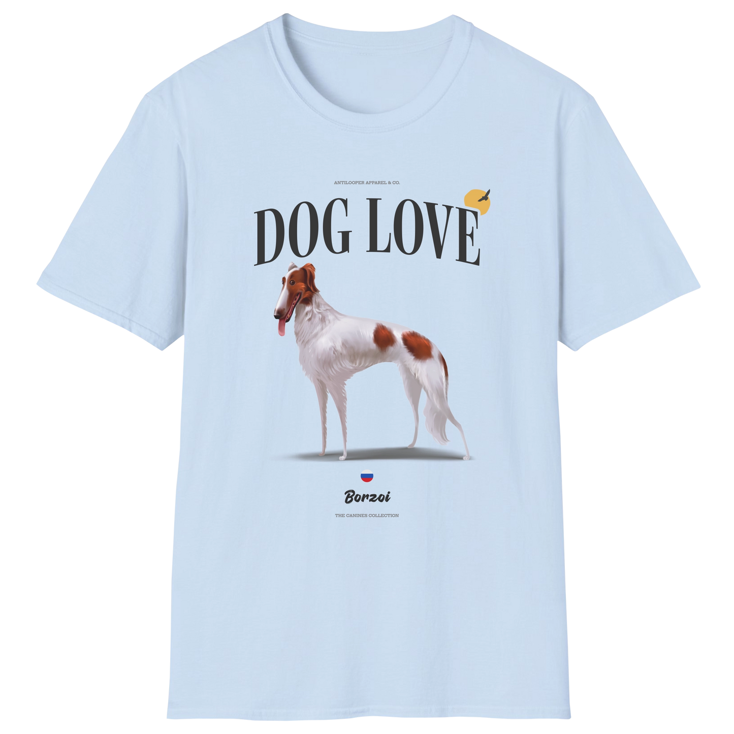 flatlay-canines-borzoi-white_red-dog_love-t_shirt-light_blue