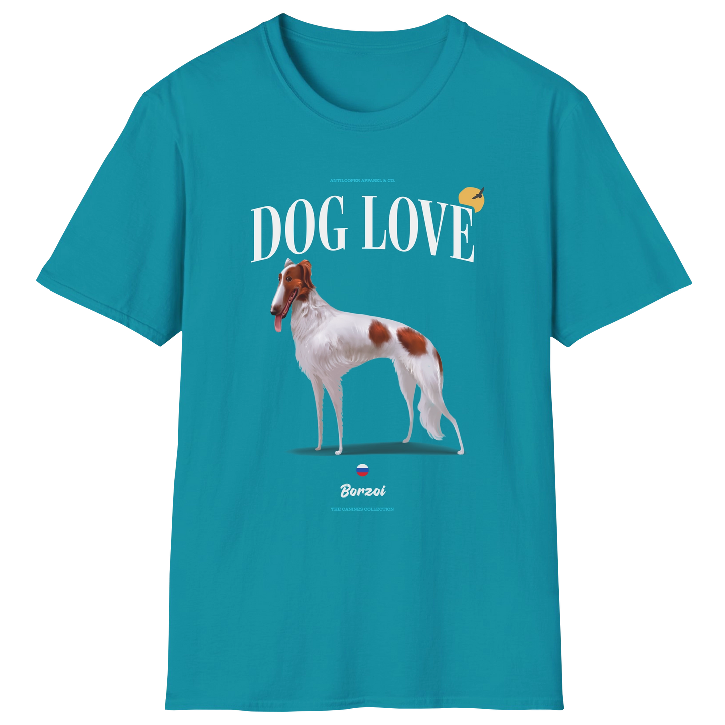 flatlay-canines-borzoi-white_red-dog_love-t_shirt-tropical_blue