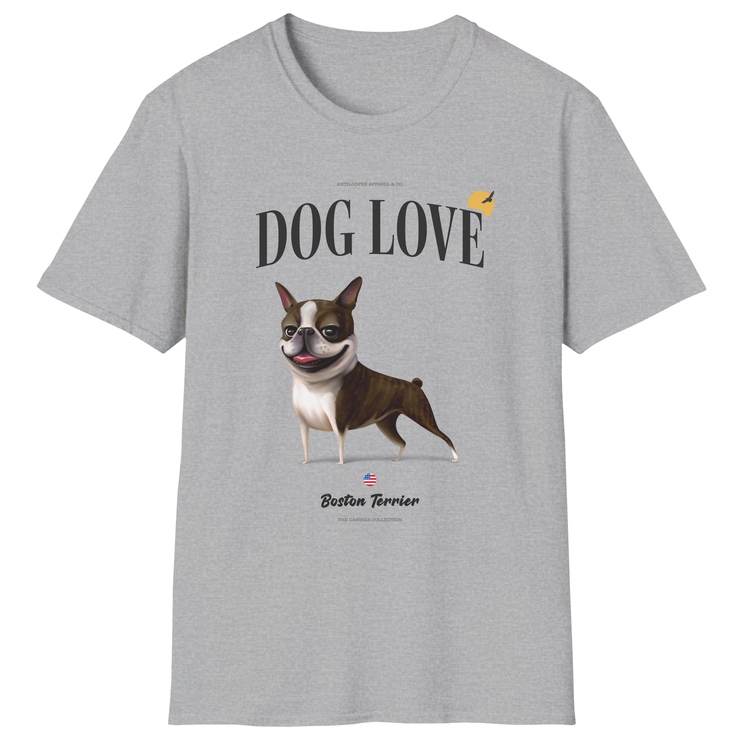 flatlay-canines-boston_terrier-brown_brindle-dog_love-t_shirt-sport_grey