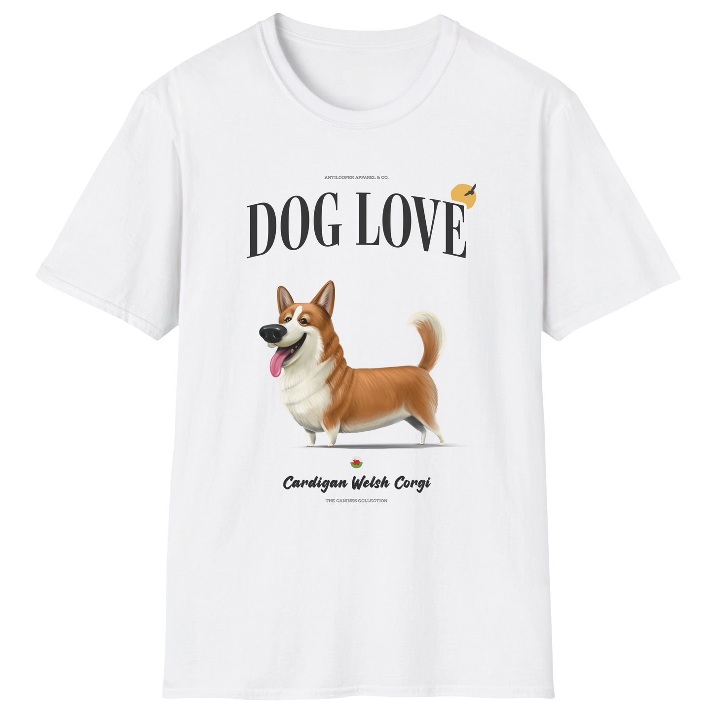 flatlay-canines-cardigan_welsh_corgi-red_white-dog_love-t_shirt-white