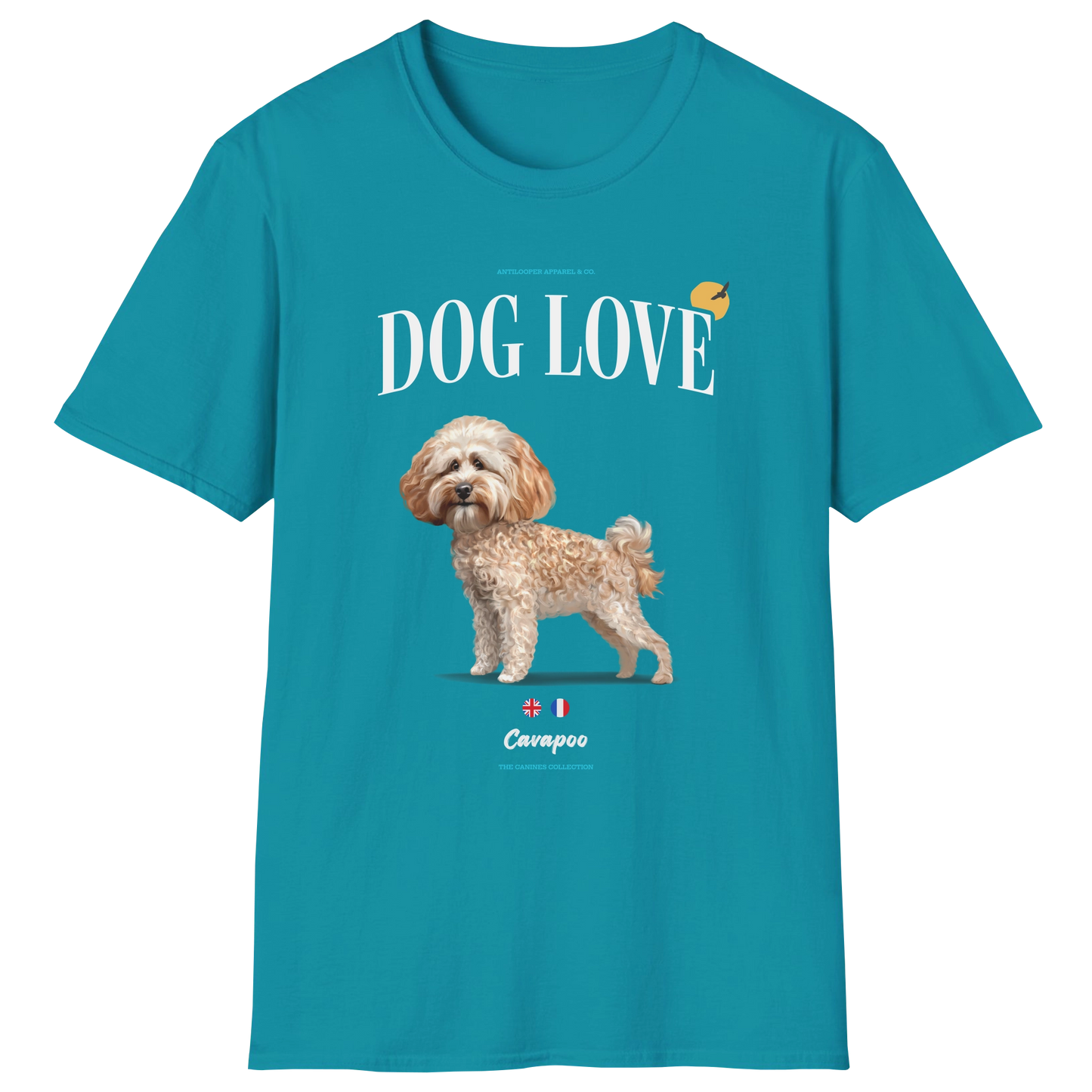 flatlay-canines-cavapoo-cream-dog_love-t_shirt-tropical_blue