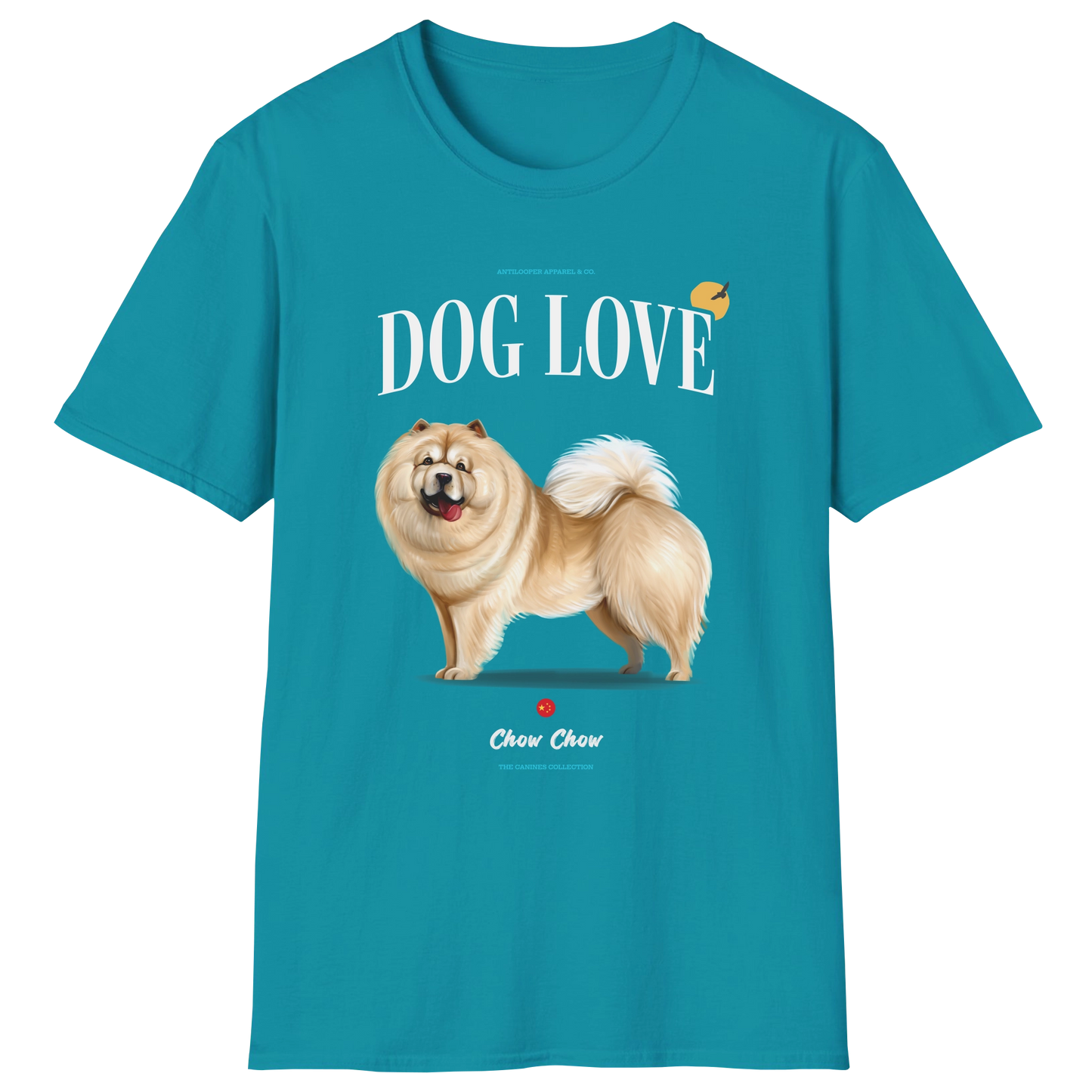 flatlay-canines-chow_chow-cream-dog_love-t_shirt-tropical_blue