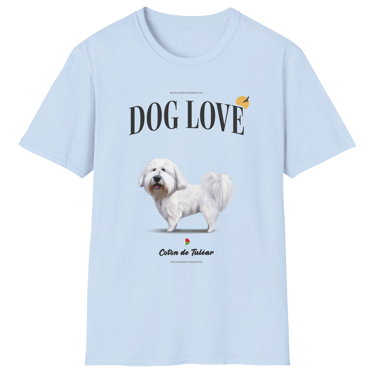 flatlay-canines-coton_de_tulear-white-dog_love-t_shirt-light_blue