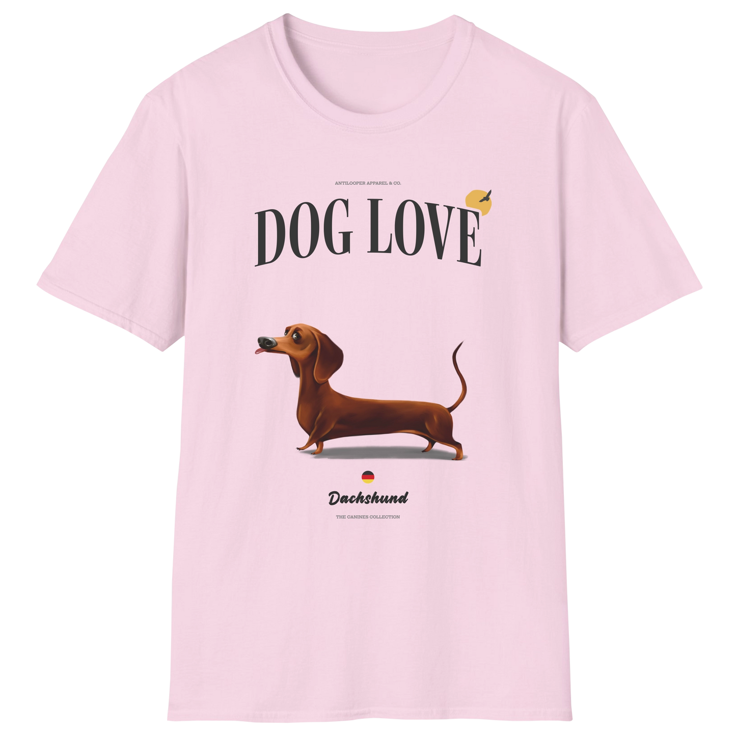 flatlay-canines-dachshund-red-short_haired-dog_love-t_shirt-light_pink