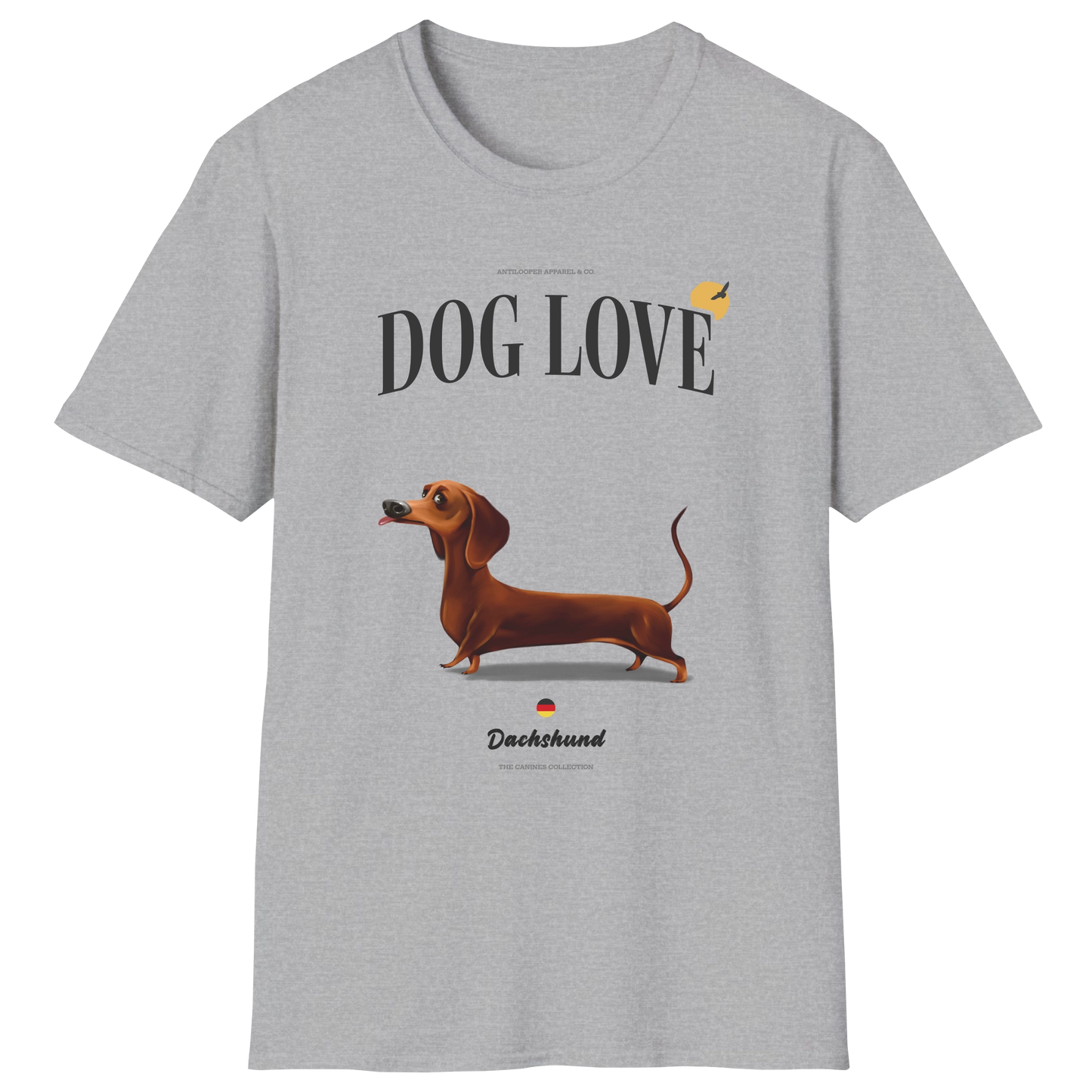 flatlay-canines-dachshund-red-short_haired-dog_love-t_shirt-sport_grey