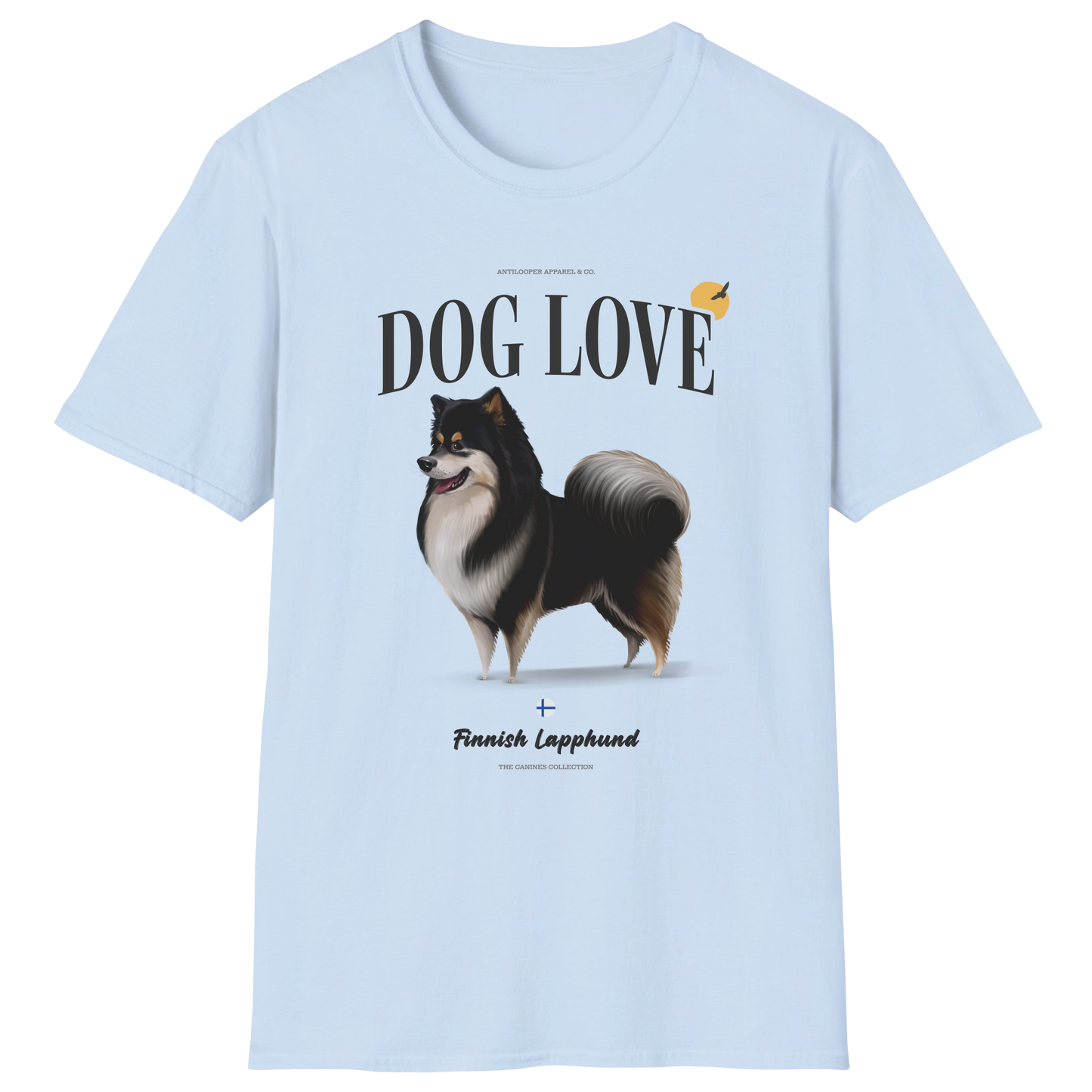 flatlay-canines-finnish_lapphund-black-dog_love-t_shirt-light_blue