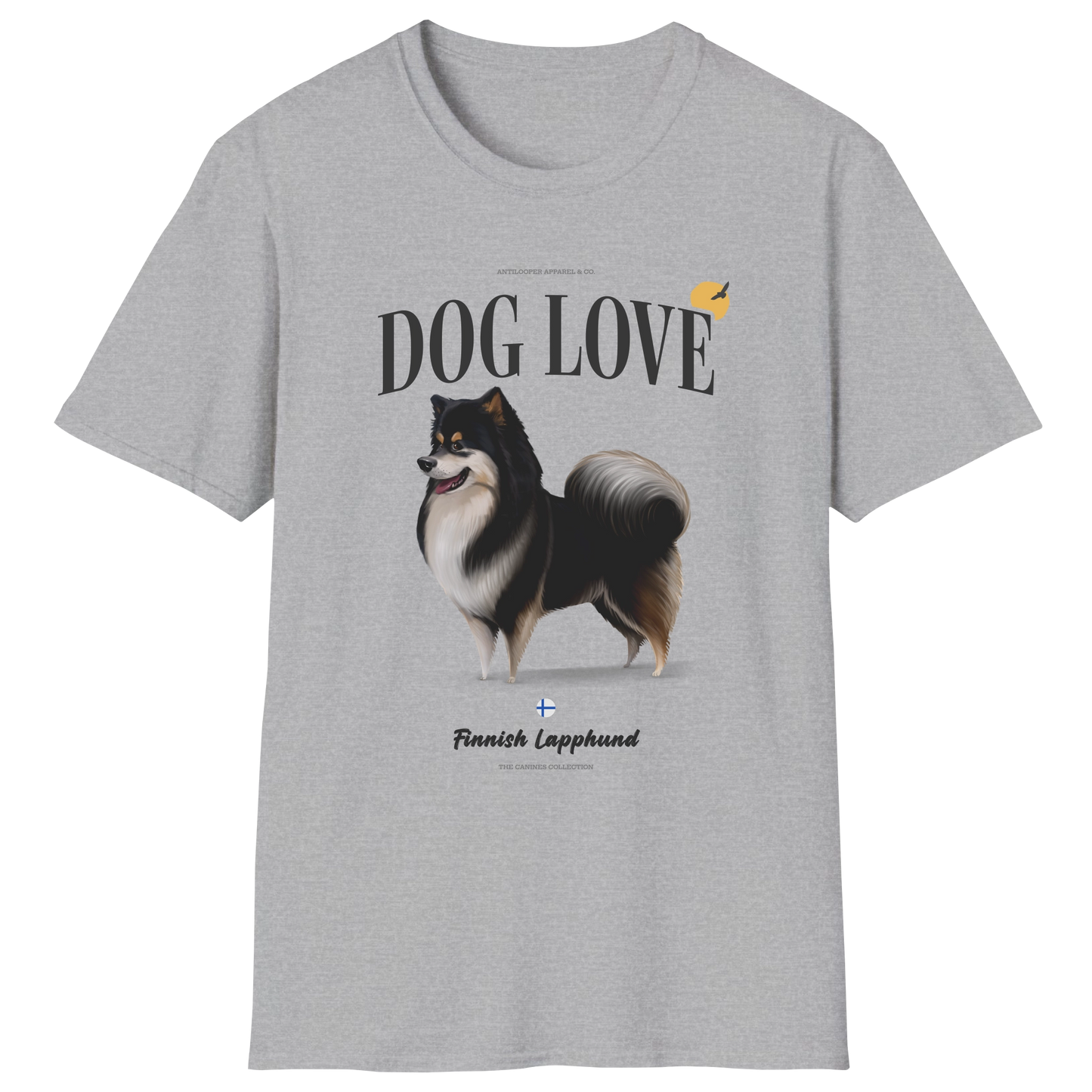 flatlay-canines-finnish_lapphund-black-dog_love-t_shirt-sport_grey