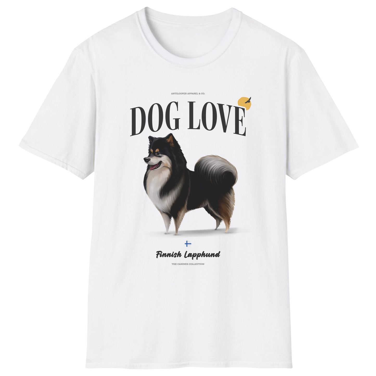 flatlay-canines-finnish_lapphund-black-dog_love-t_shirt-white