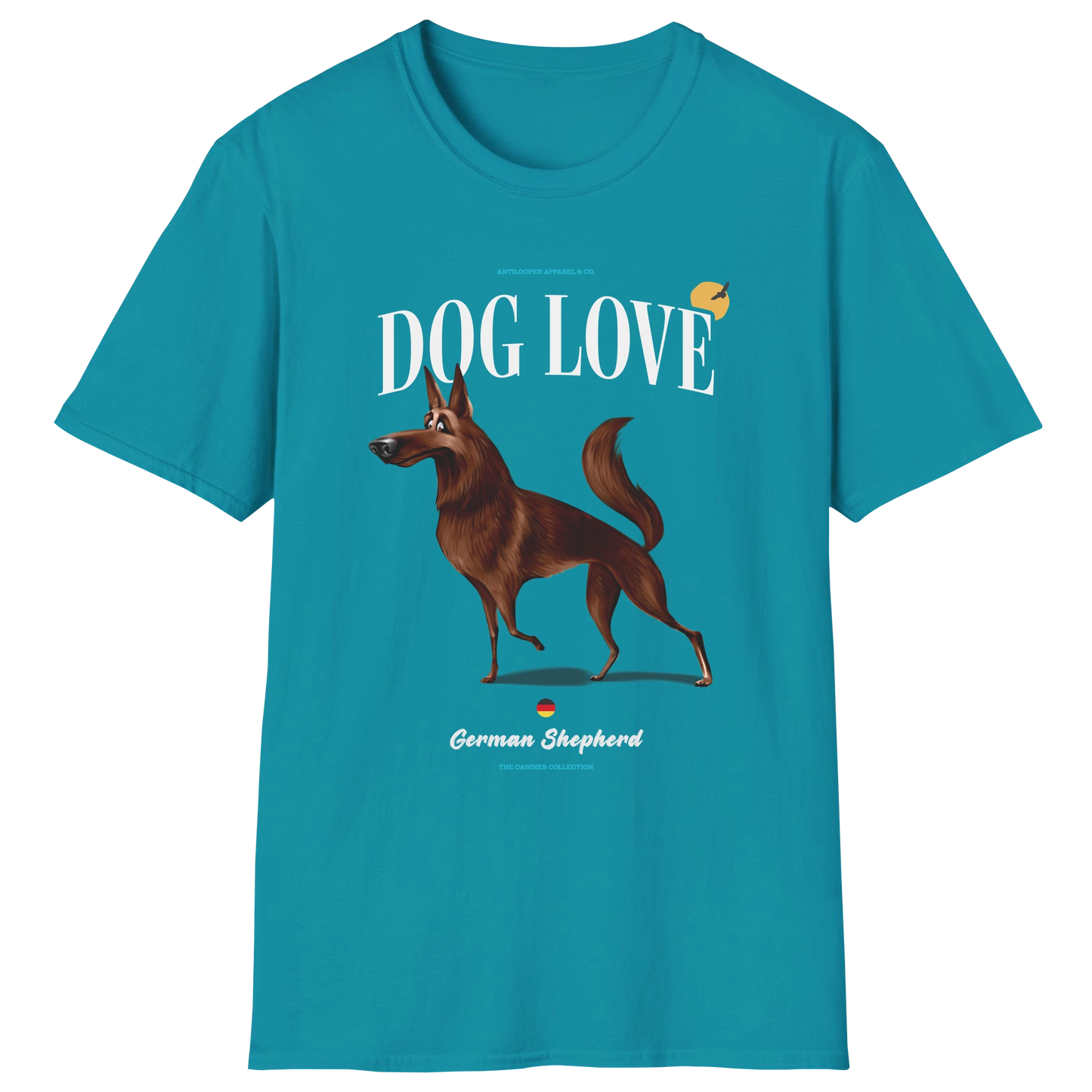 flatlay-canines-german_shepherd-brown-dog_love-t_shirt-tropical_blue