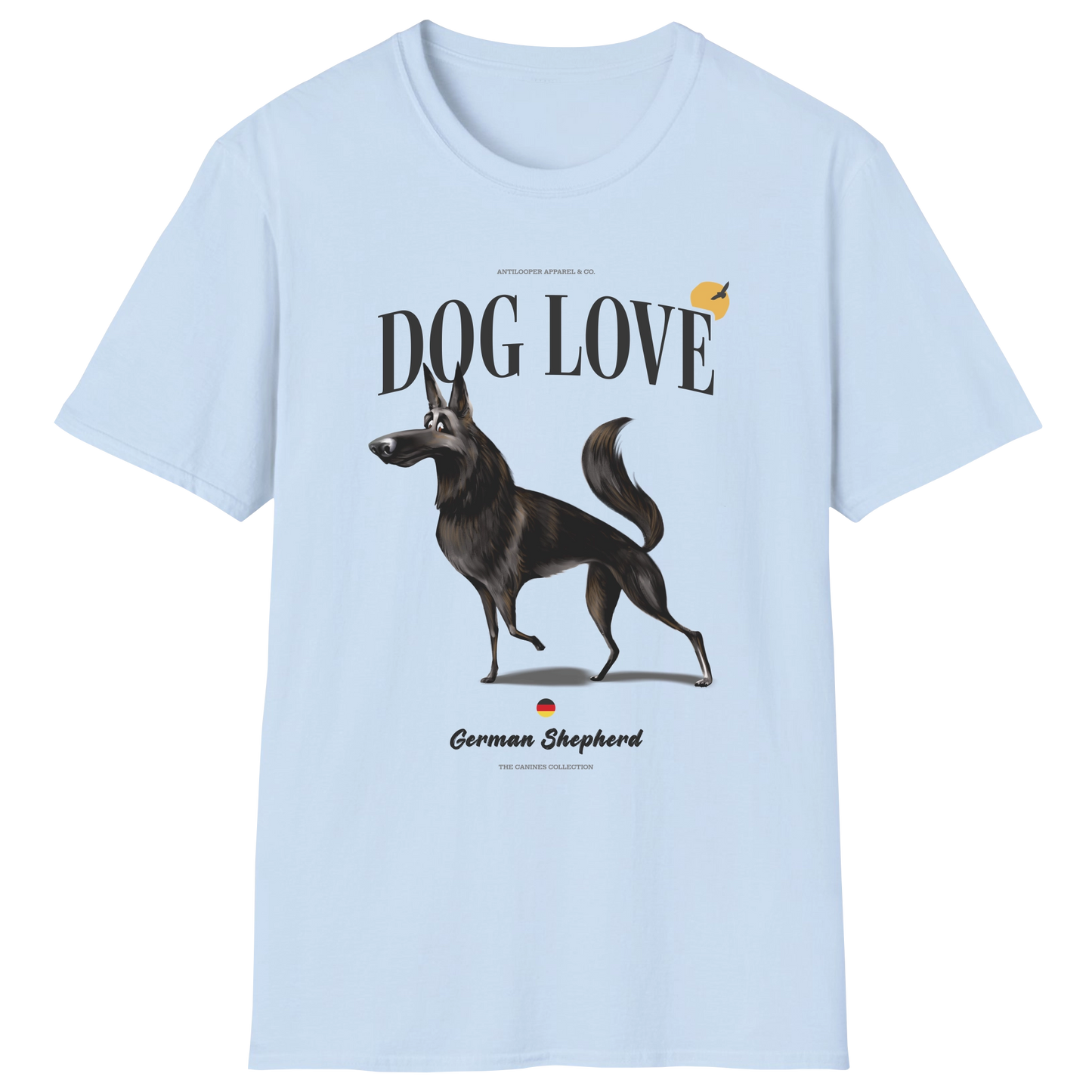 flatlay-canines-german_shepherd-gray-dog_love-t_shirt-light_blue