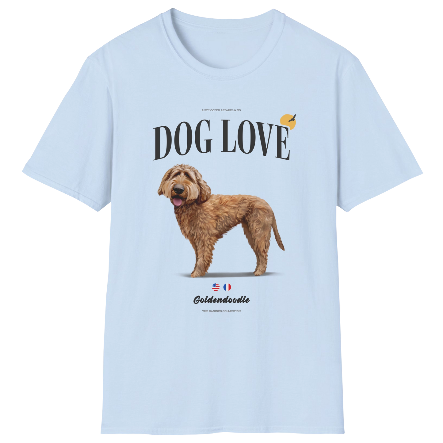 flatlay-canines-goldendoodle-apricot-dog_love-t_shirt-light_blue