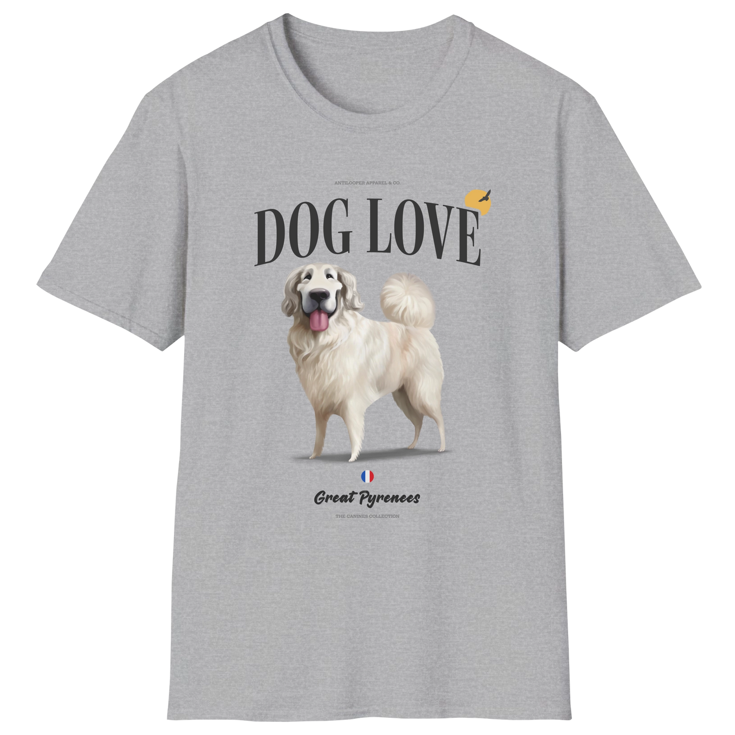 flatlay-canines-great_pyrenees-white-dog_love-t_shirt-sport_grey
