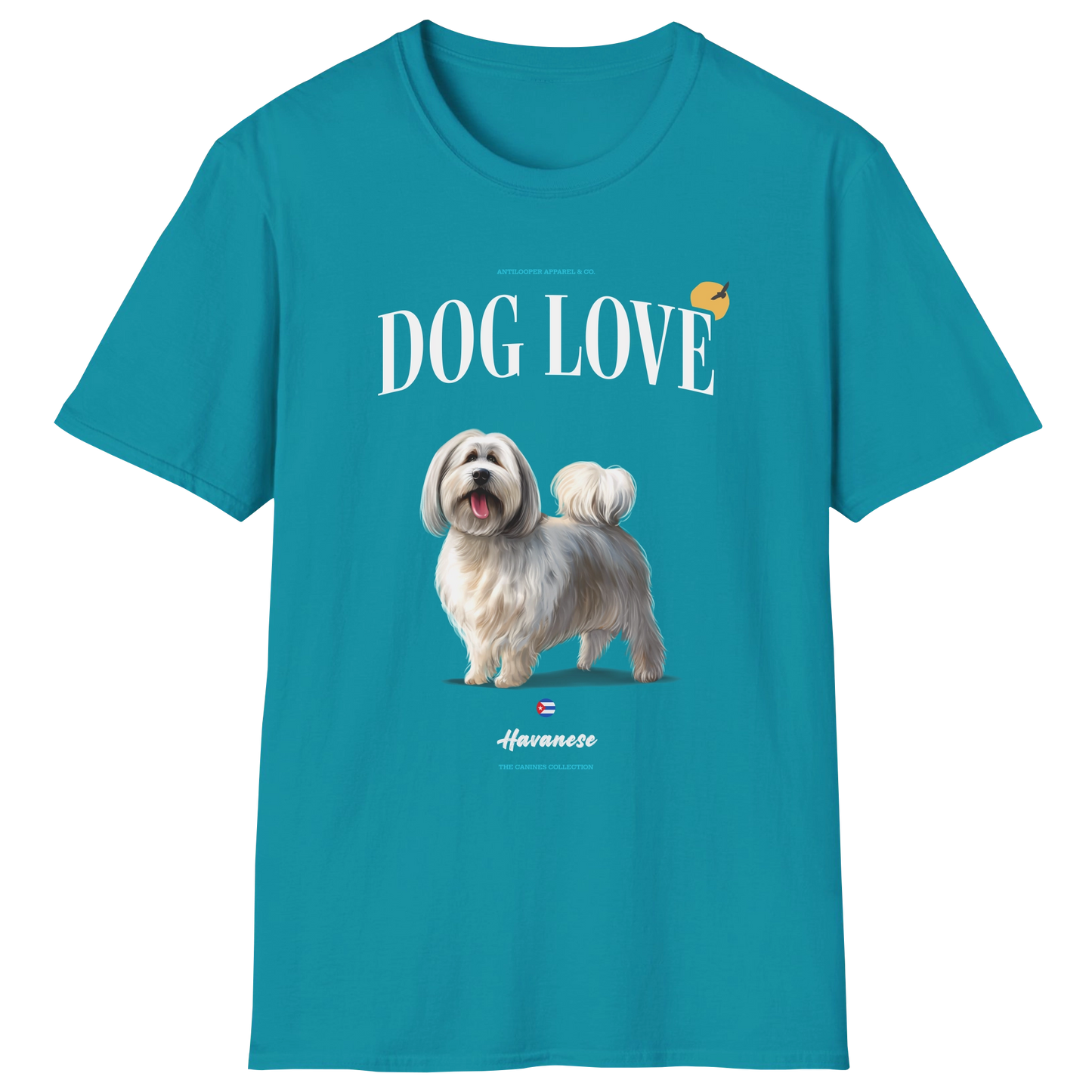 flatlay-canines-havanese-cream-dog_love-t_shirt-tropical_blue