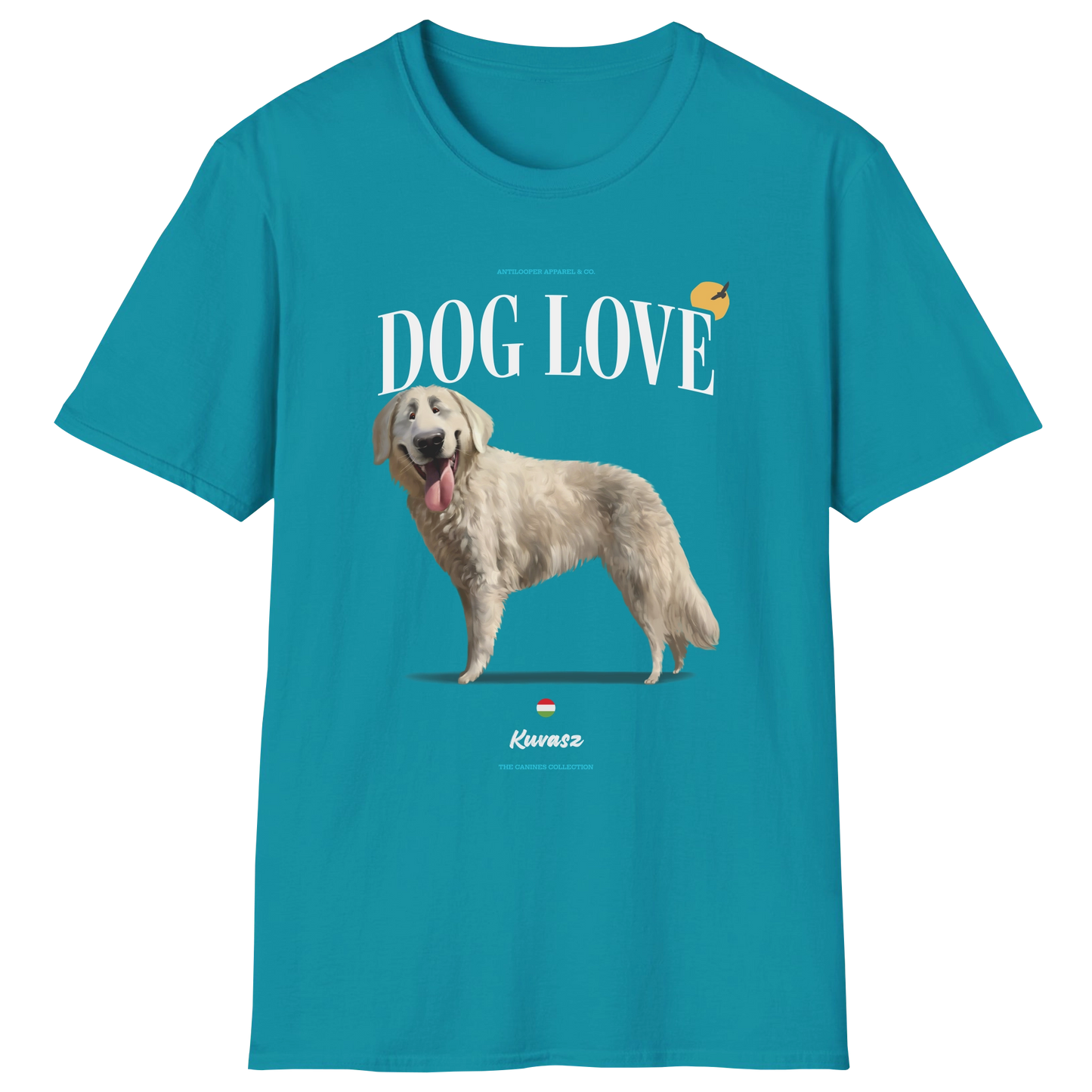 flatlay-canines-kuvasz-white-dog_love-t_shirt-tropical_blue