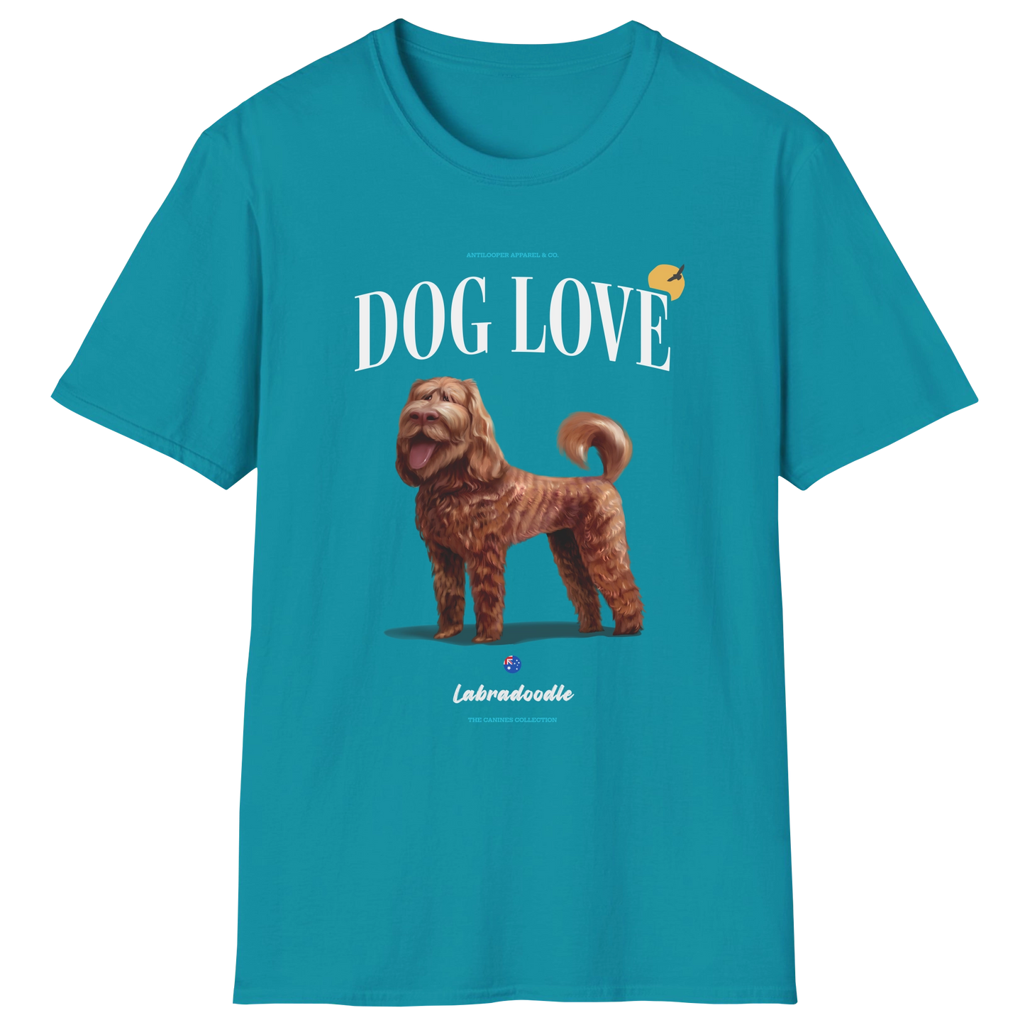 flatlay-canines-labradoodle-chocolate-dog_love-t_shirt-tropical_blue