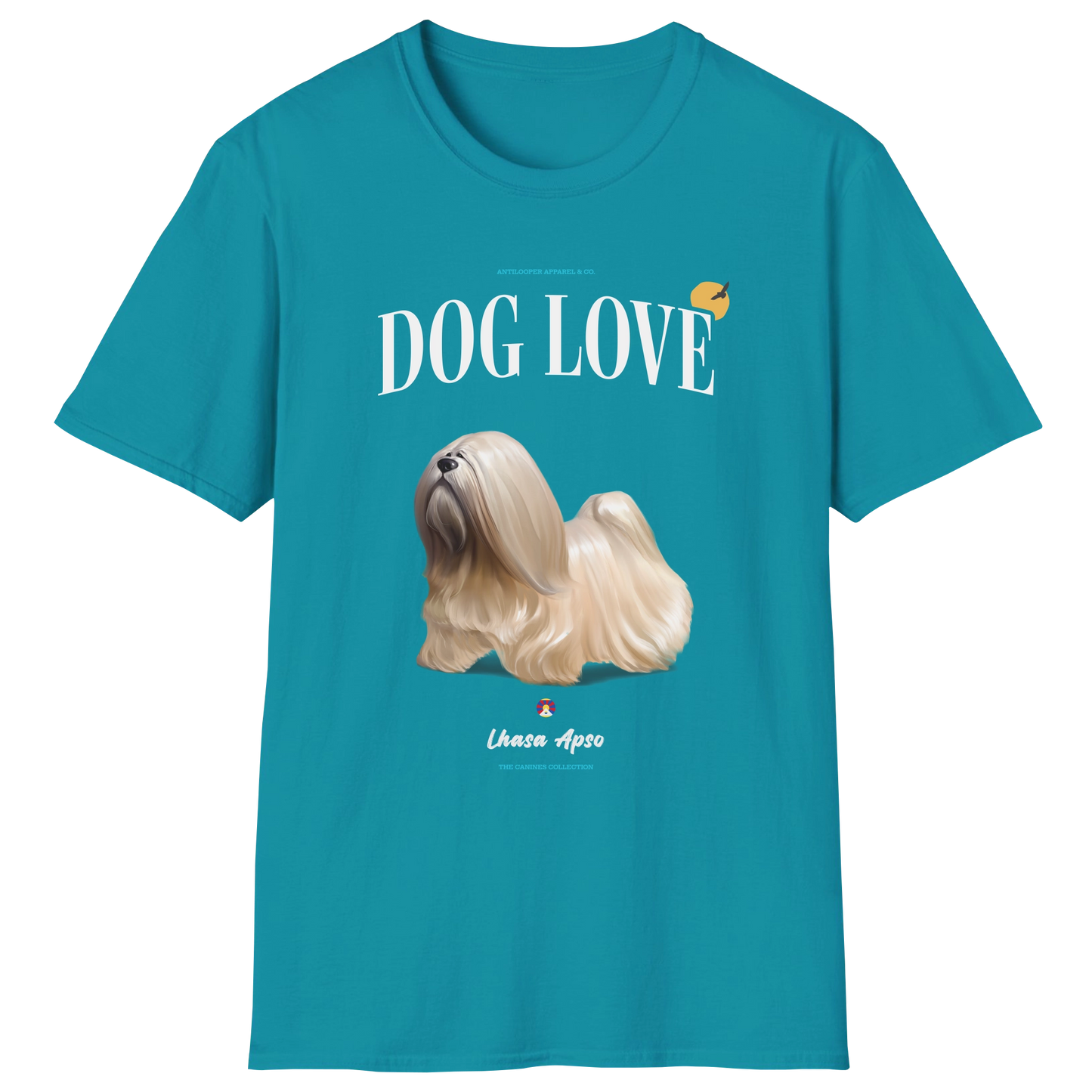 flatlay-canines-lhasa_apso-cream-dog_love-t_shirt-tropical_blue