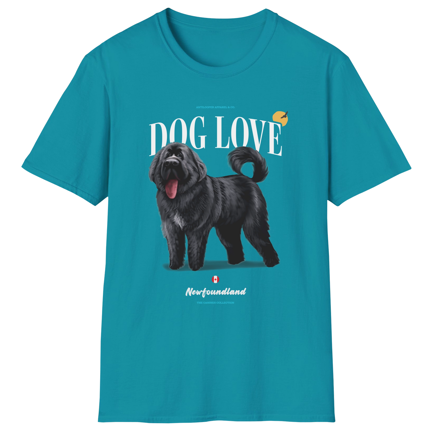 flatlay-canines-newfoundland-black-dog_love-t_shirt-tropical_blue