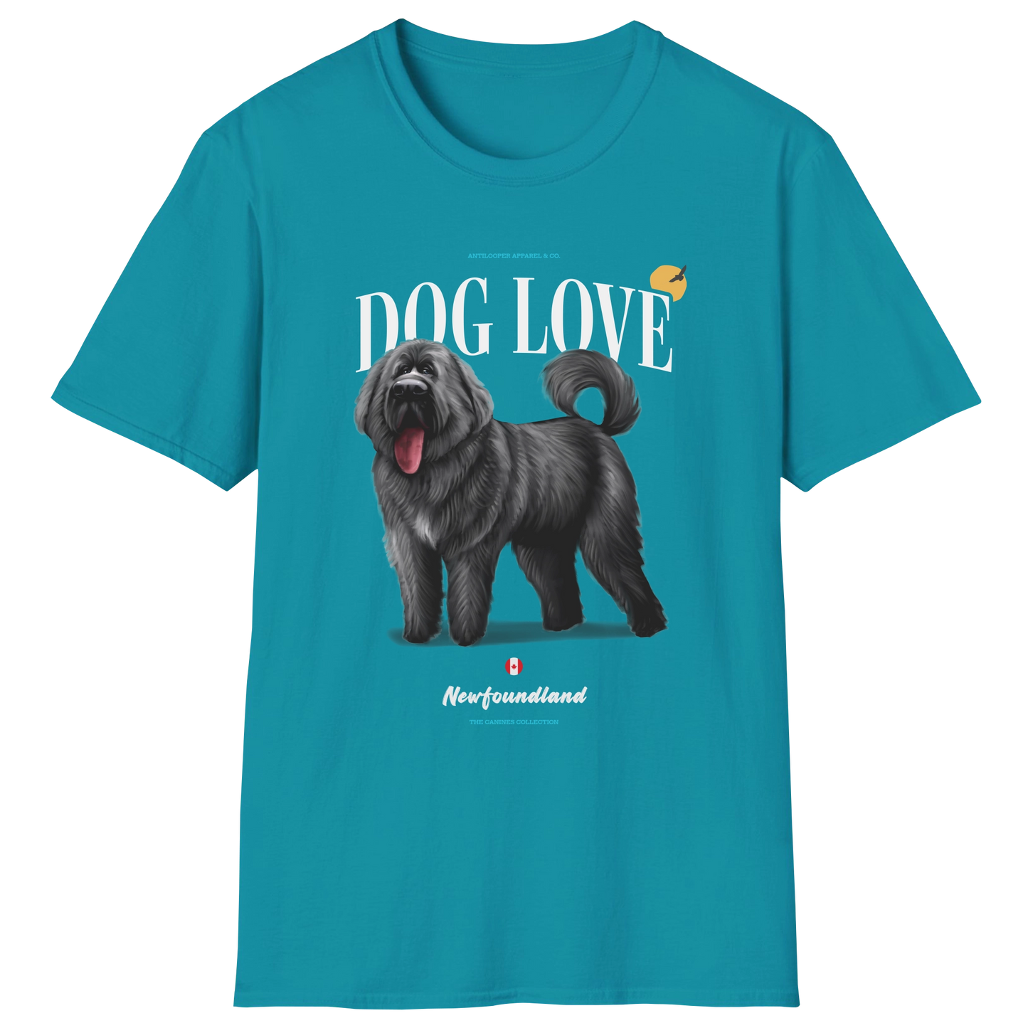 flatlay-canines-newfoundland-grey-dog_love-t_shirt-tropical_blue