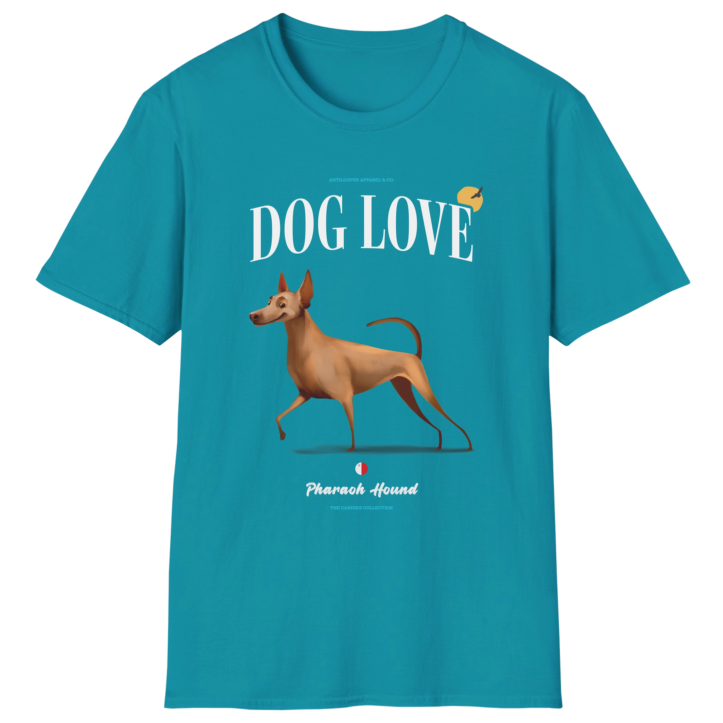 flatlay-canines-pharaoh_hound-tan-dog_love-t_shirt-tropical_blue