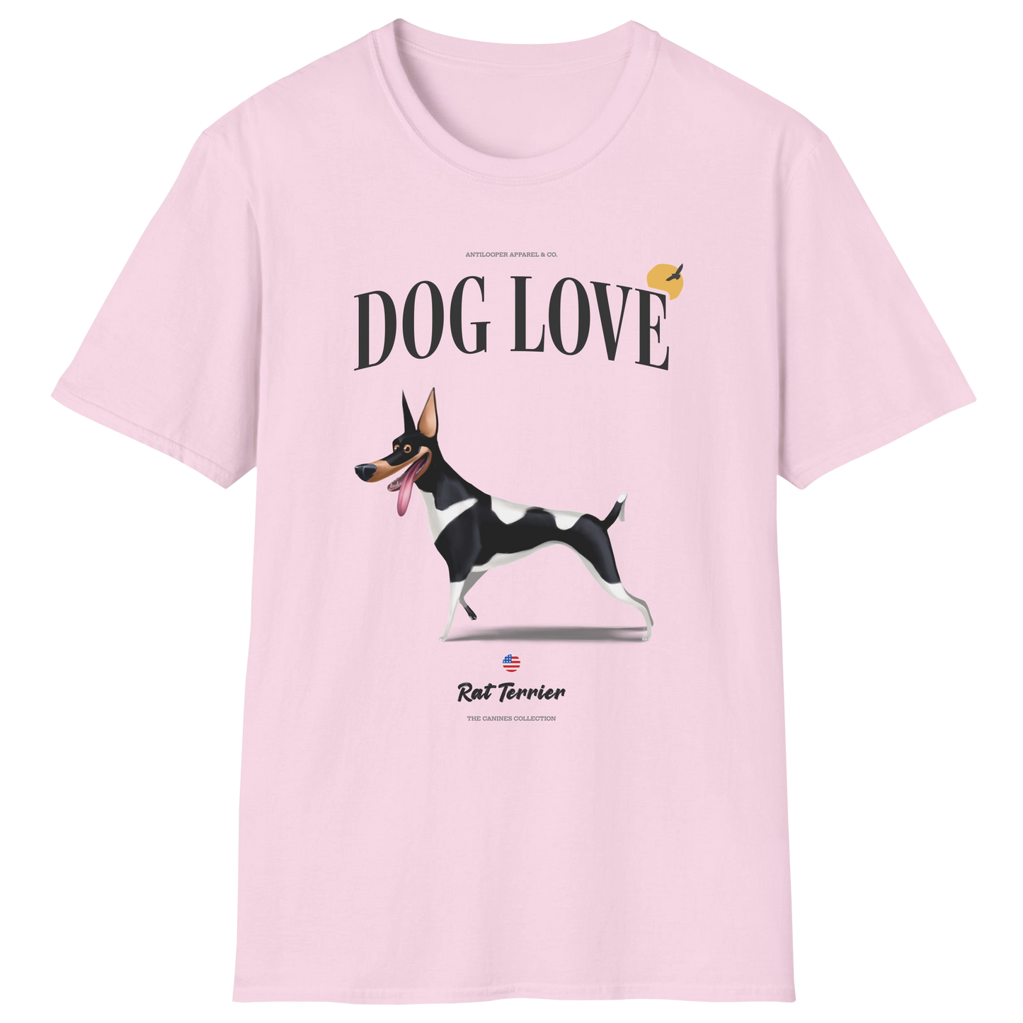 flatlay-canines-rat_terrier-black_white_tan-dog_love-t_shirt-light_pink