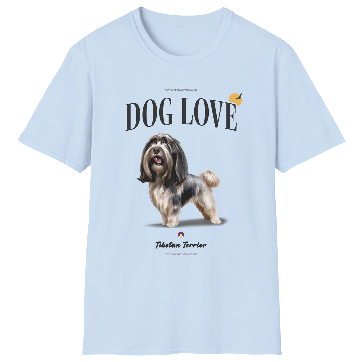 flatlay-canines-tibetan_terrier-black_white-dog_love-t_shirt-light_blue