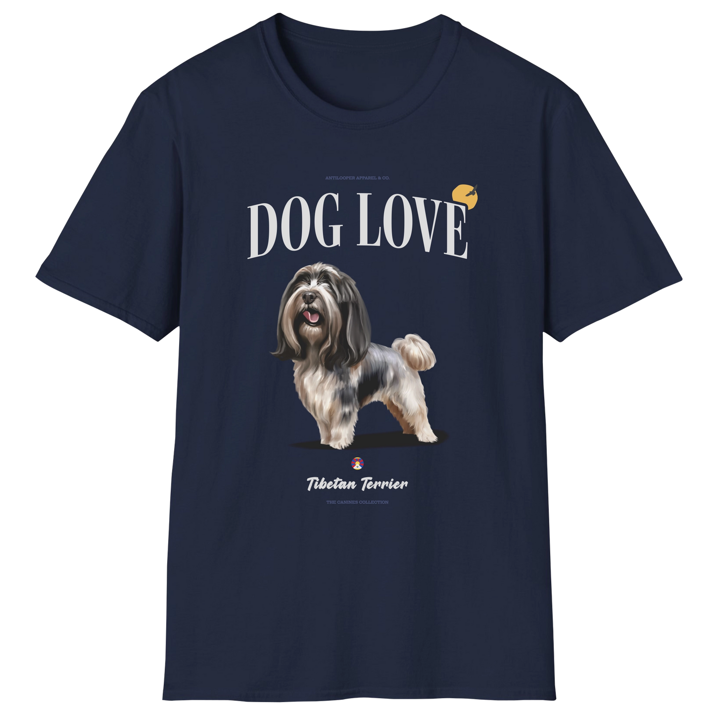 flatlay-canines-tibetan_terrier-black_white-dog_love-t_shirt-navy