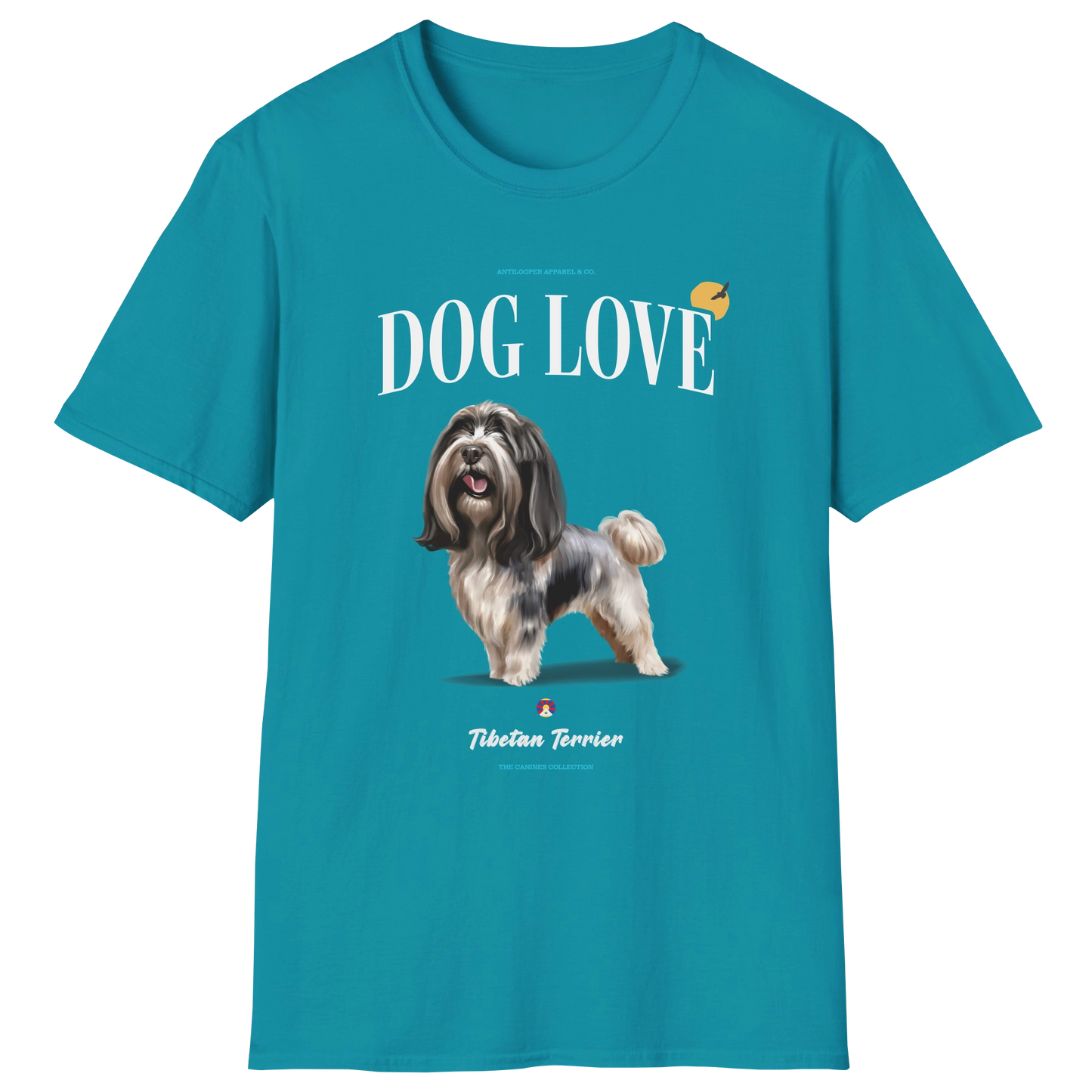 flatlay-canines-tibetan_terrier-black_white-dog_love-t_shirt-tropical_blue