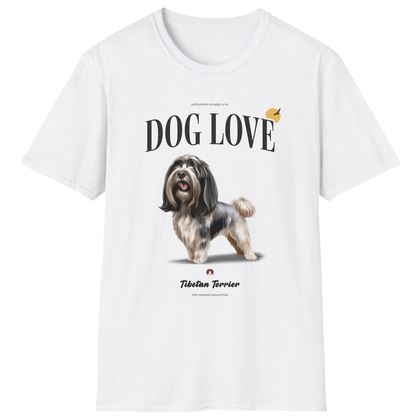 flatlay-canines-tibetan_terrier-black_white-dog_love-t_shirt-white
