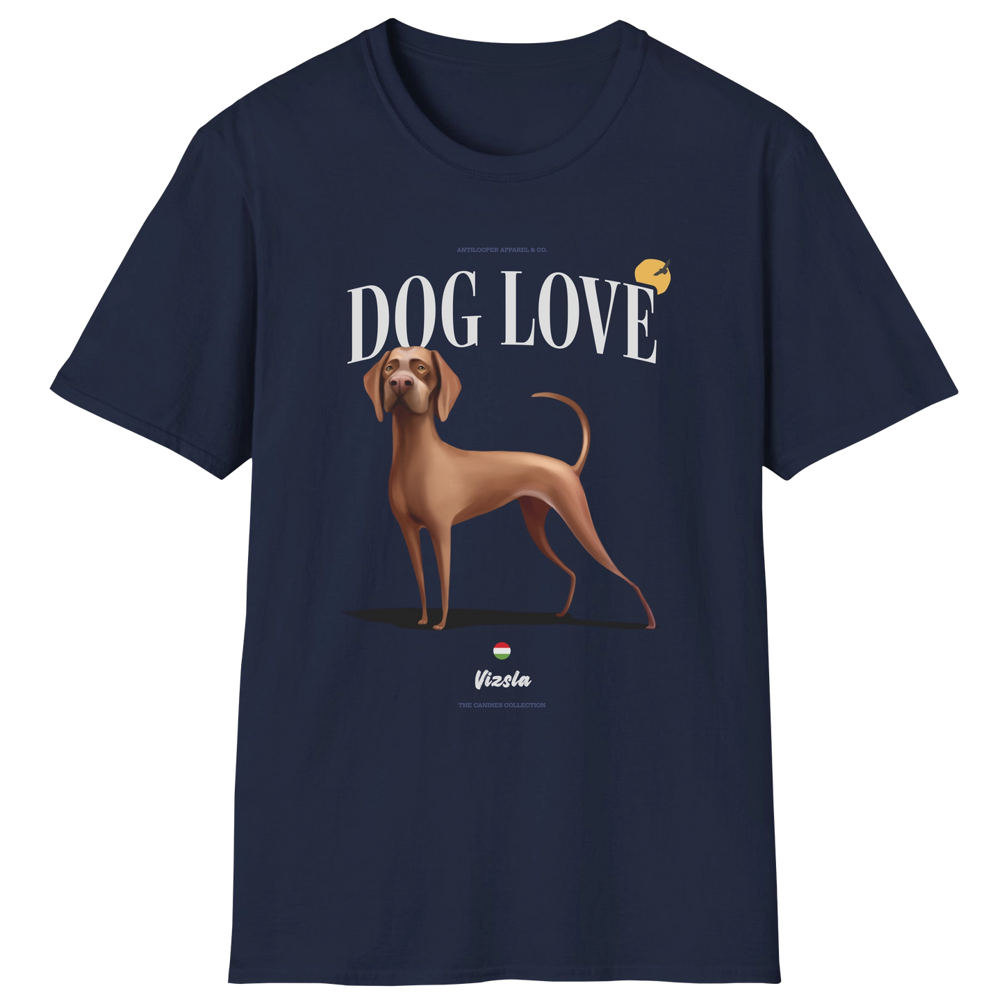 flatlay-canines-vizsla-rust-dog_love-t_shirt-navy