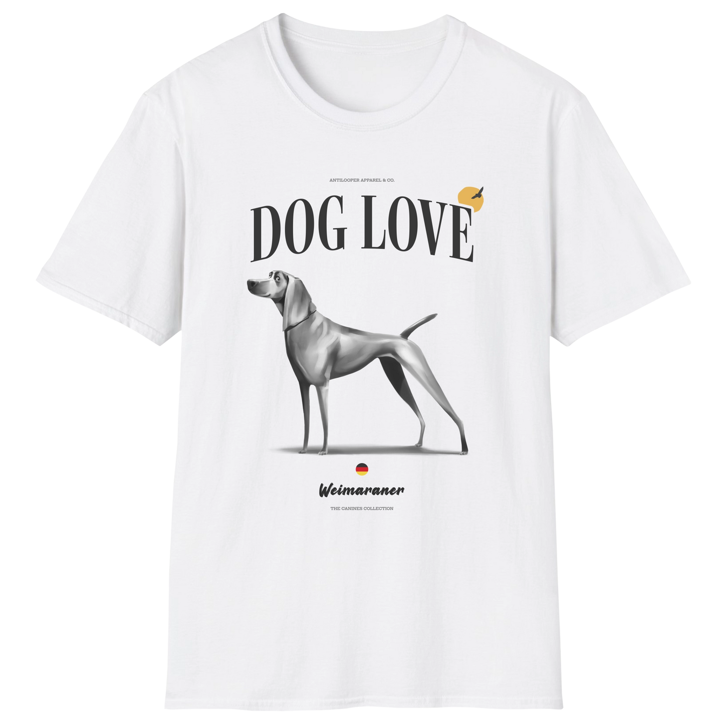 flatlay-canines-weimaraner-silver_gray-dog_love-t_shirt-white