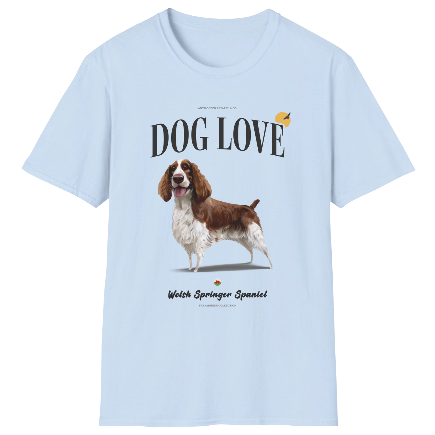 flatlay-canines-welsh_springer_spaniel-red_white-dog_love-t_shirt-light_blue