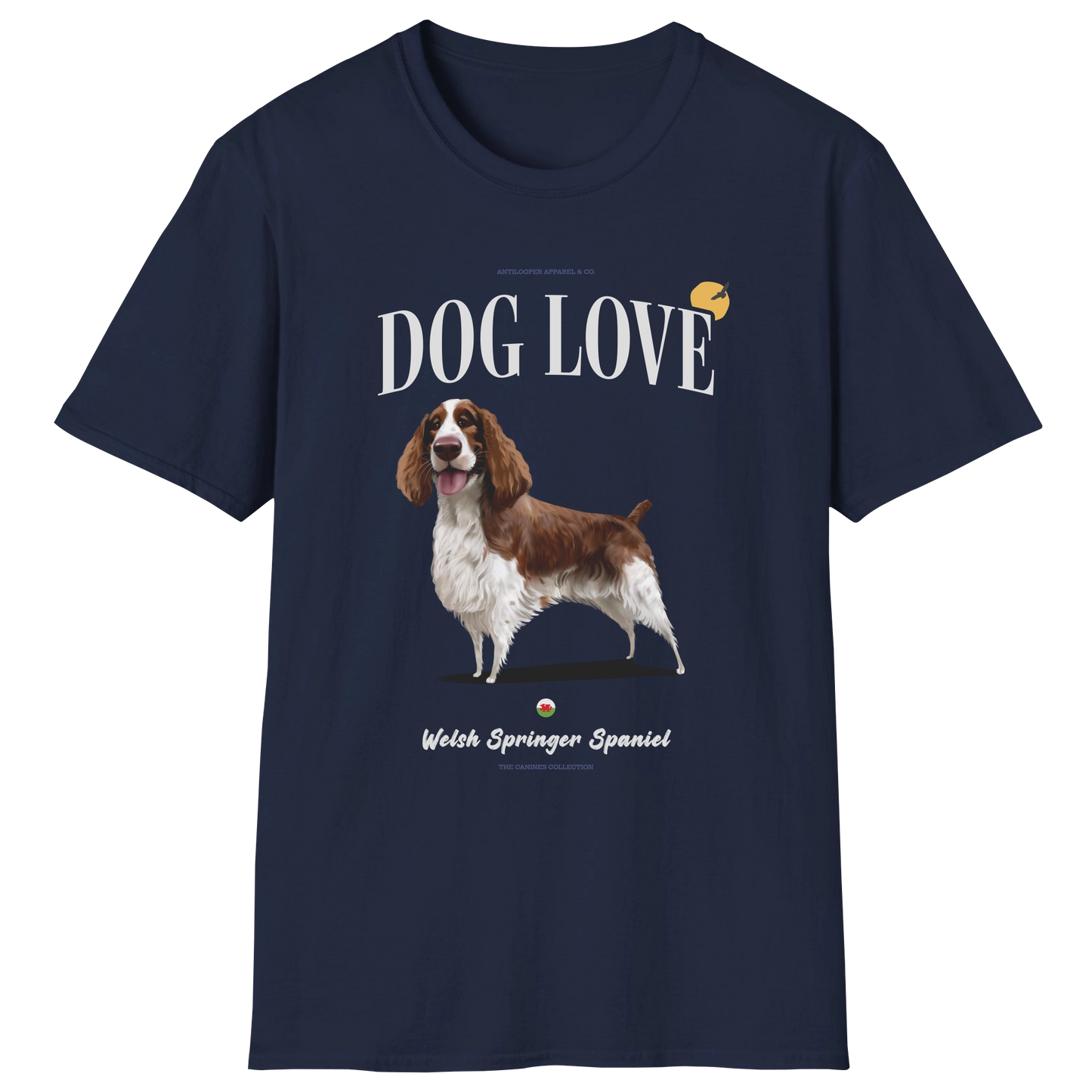flatlay-canines-welsh_springer_spaniel-red_white-dog_love-t_shirt-navy