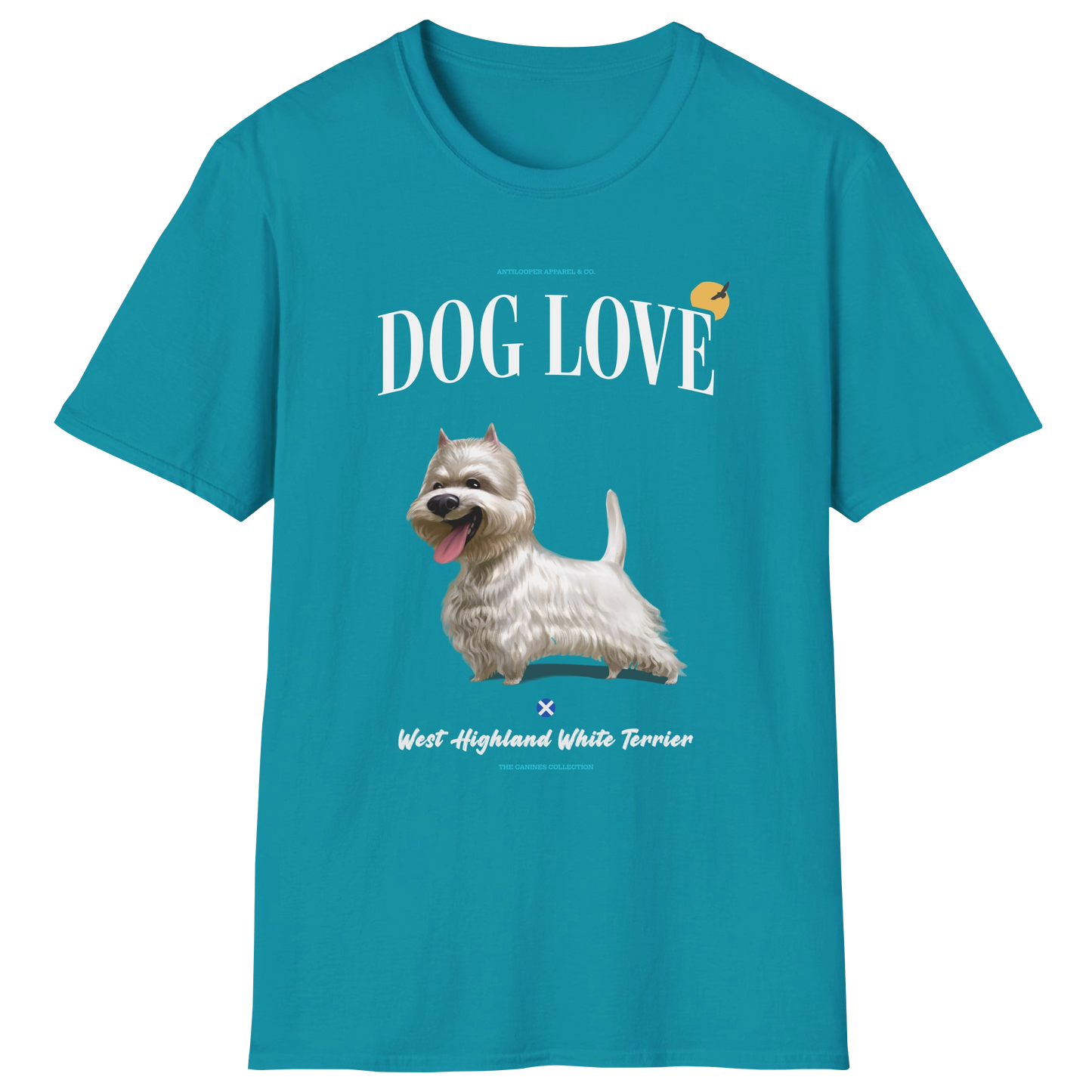 flatlay-canines-west_highland_white_terrier-white-dog_love-t_shirt-tropical_blue
