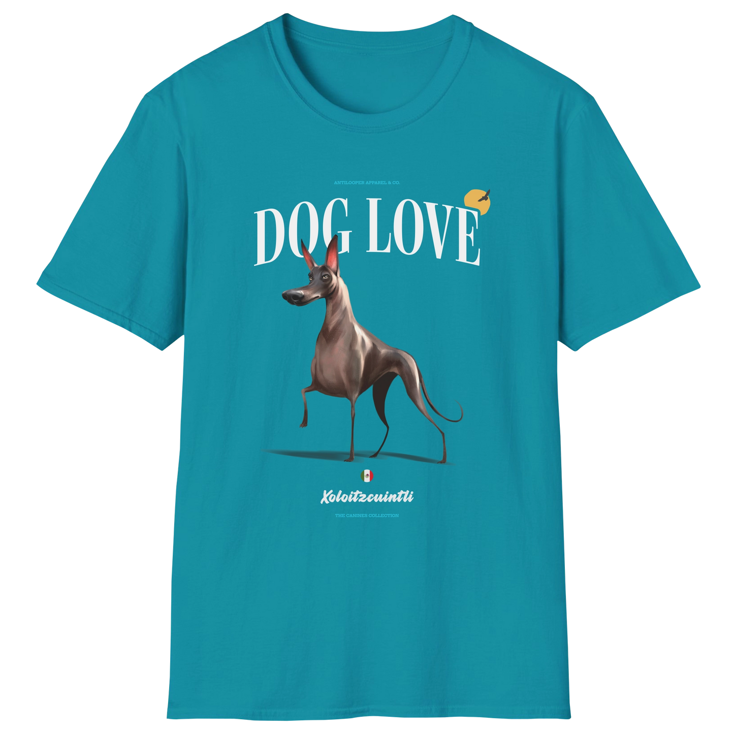 flatlay-canines-xoloitzcuintli-bronze-dog_love-t_shirt-tropical_blue