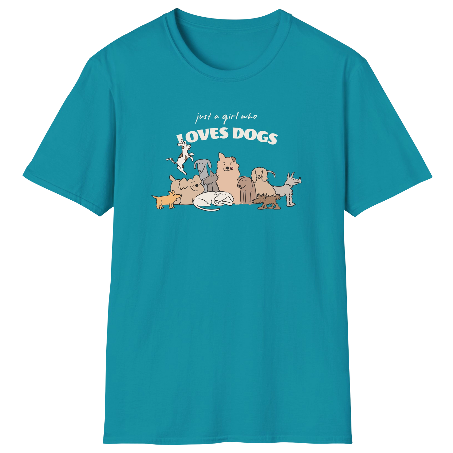 flatlay-dog_lover-mutt-just_a_girl_who_loves_dogs-t_shirt-tropical_blue