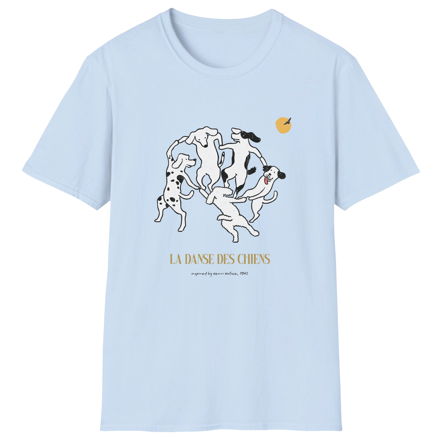flatlay-dog_lover-mutt-matisse_la_danse-t_shirt-light_blue