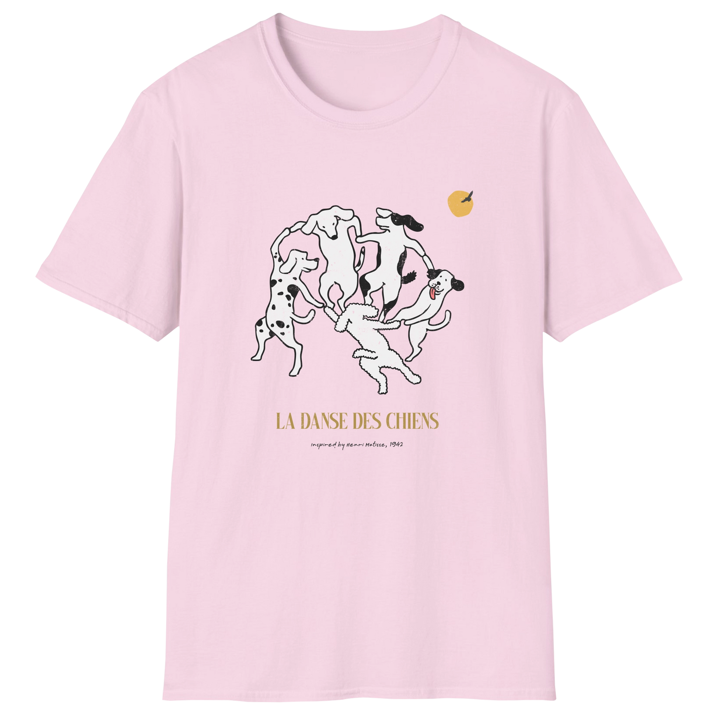 flatlay-dog_lover-mutt-matisse_la_danse-t_shirt-light_pink