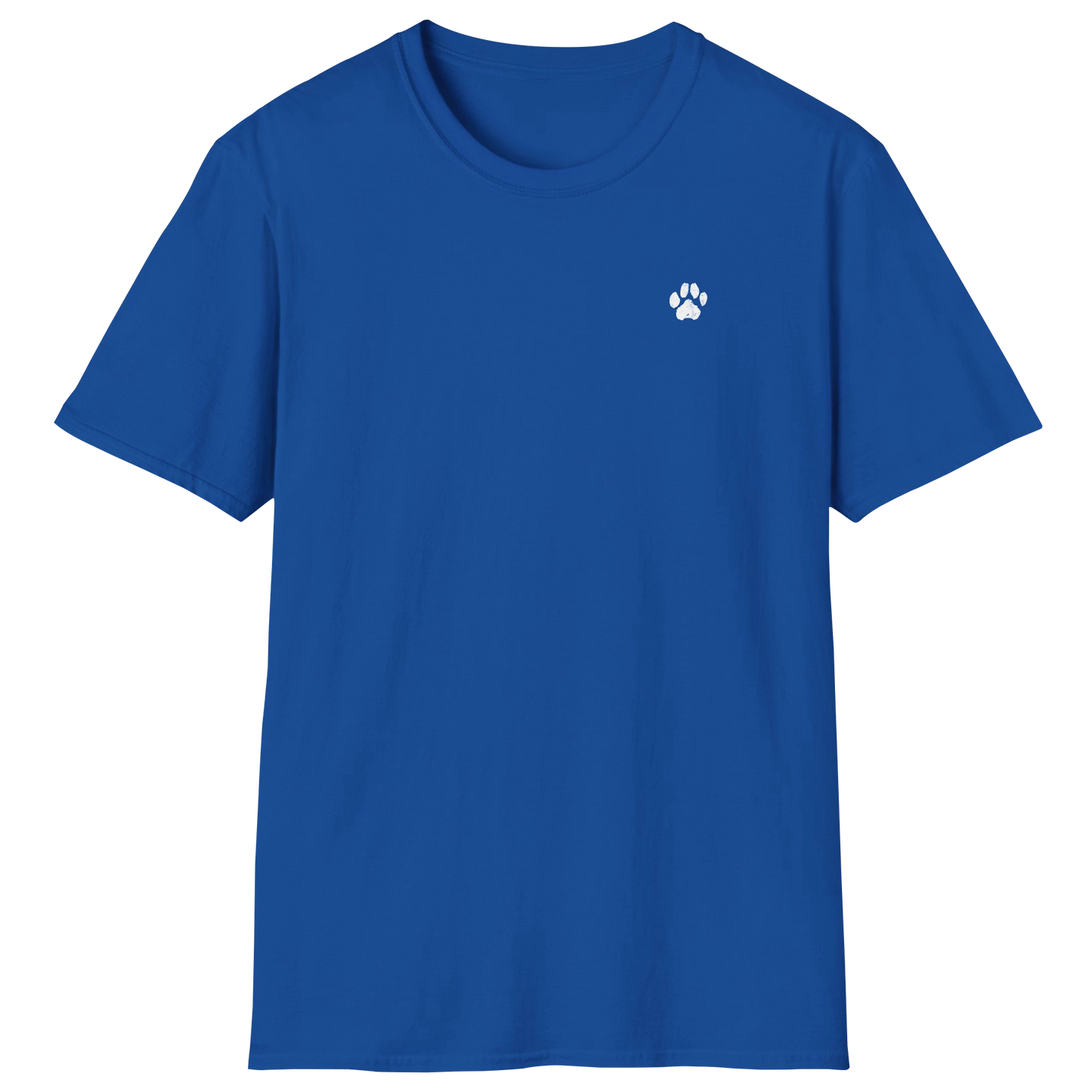 flatlay-dog_lover-mutt-minimalist_distressed_paw-t_shirt-royal