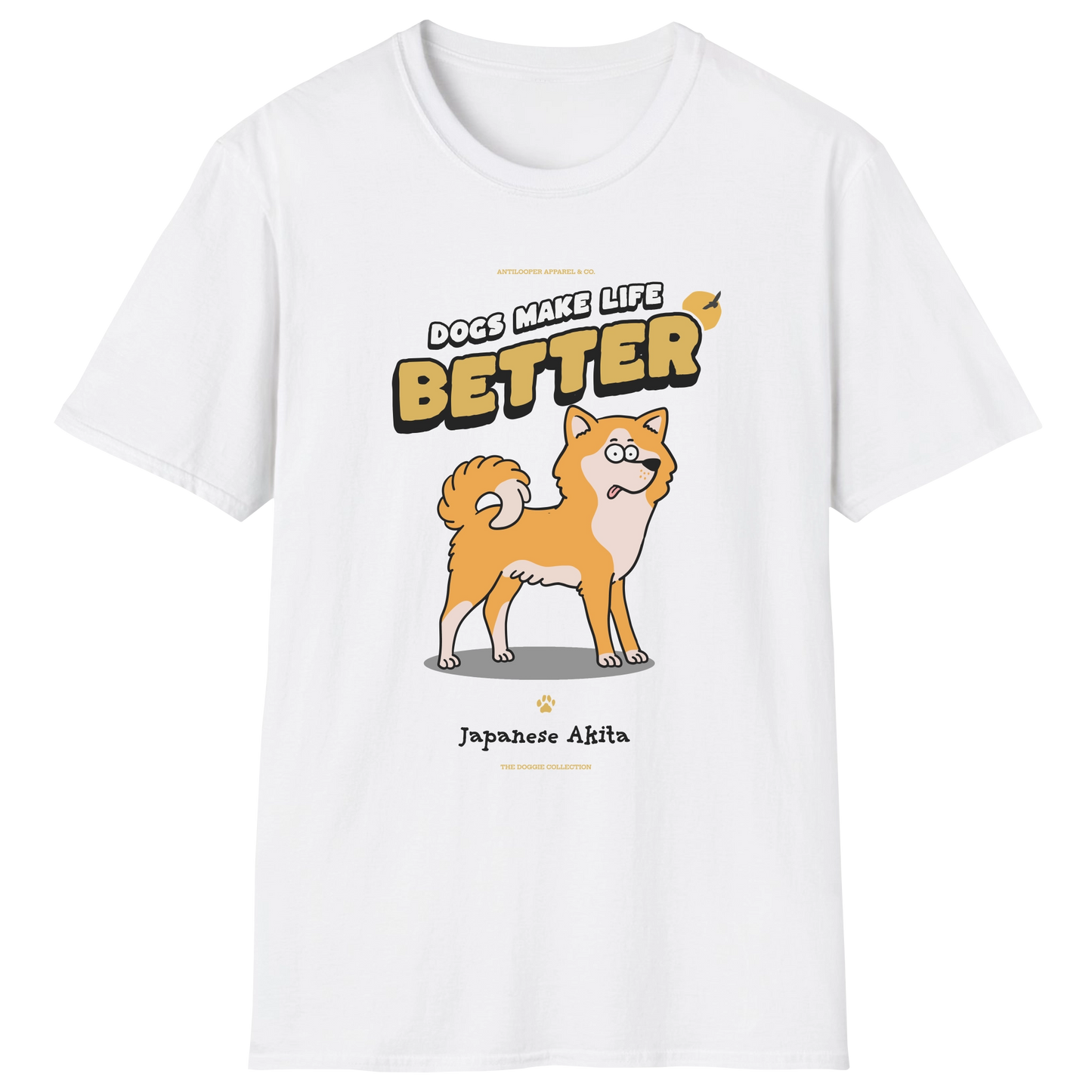 flatlay-doggie-akita+japanese-t_shirt-white